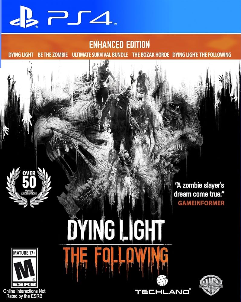 Dying Light The Following Enhanced Edition - Sony PlayStation 4 (PS4)
