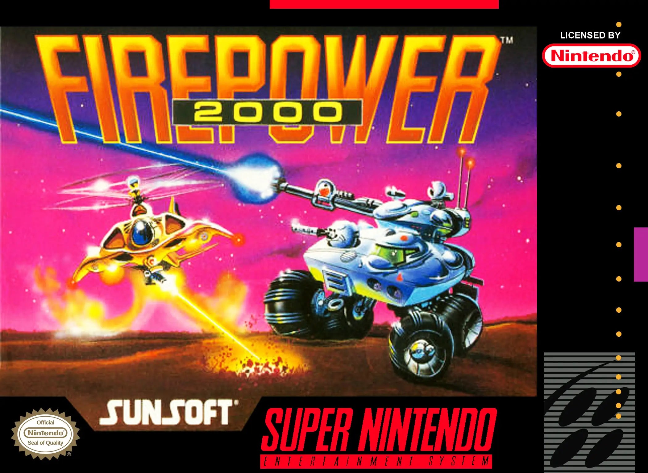 Firepower 2000 - Nintendo SNES