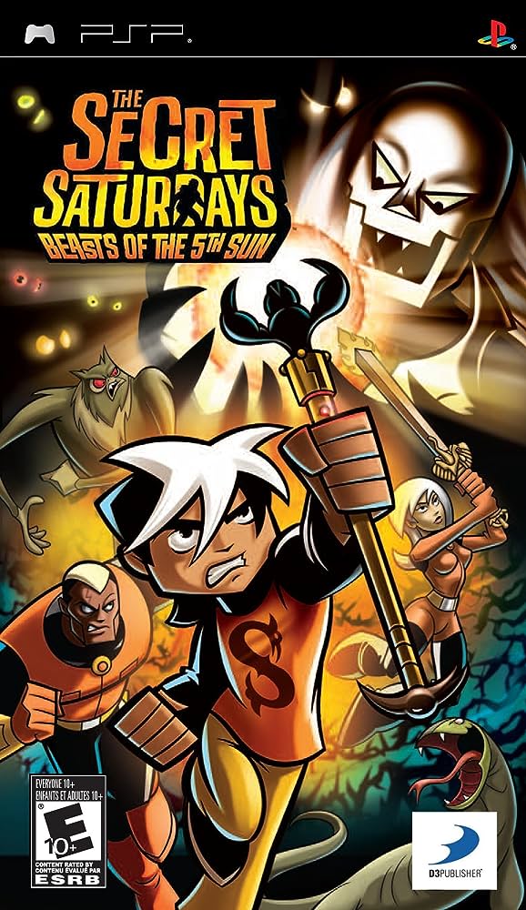 The Secret Saturdays Beasts of The 5th Sun - Sony PSP