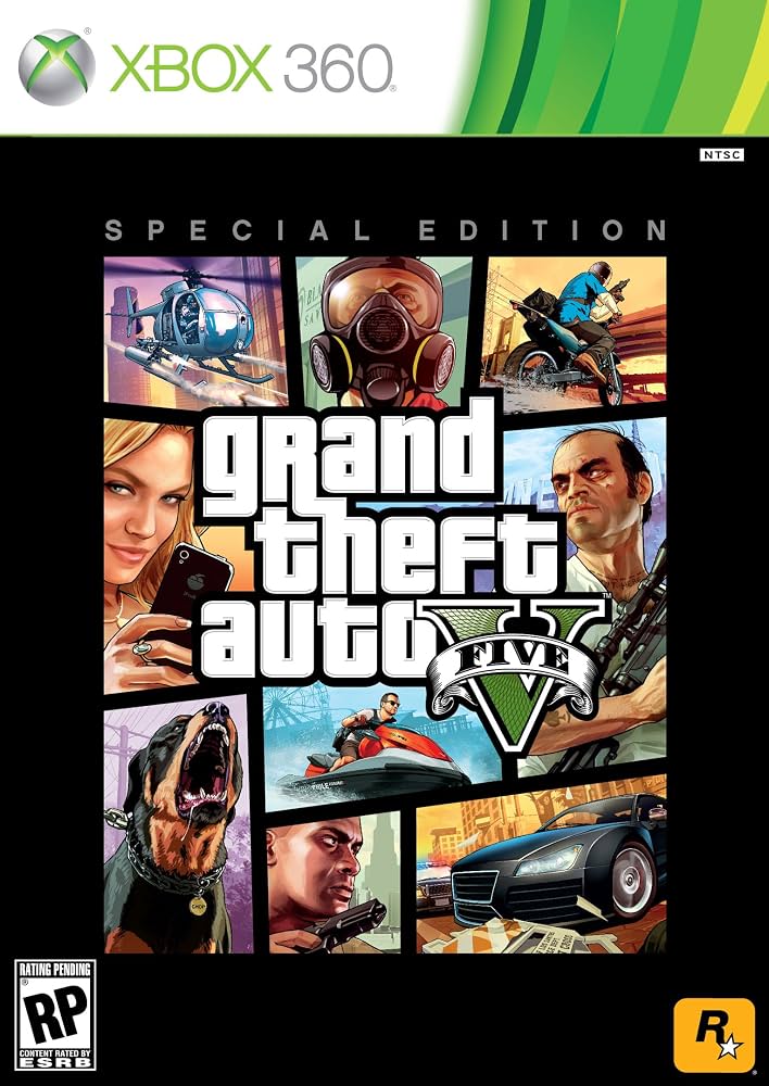Grand Theft Auto V (5) - Microsoft Xbox 360