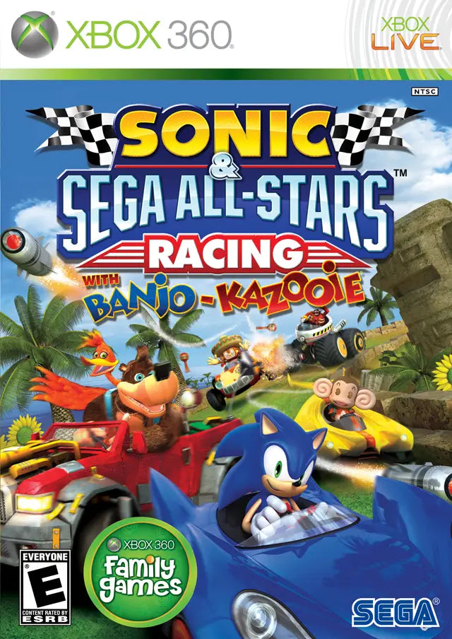 Sonic & Sega All-Stars Racing - Microsoft Xbox 360