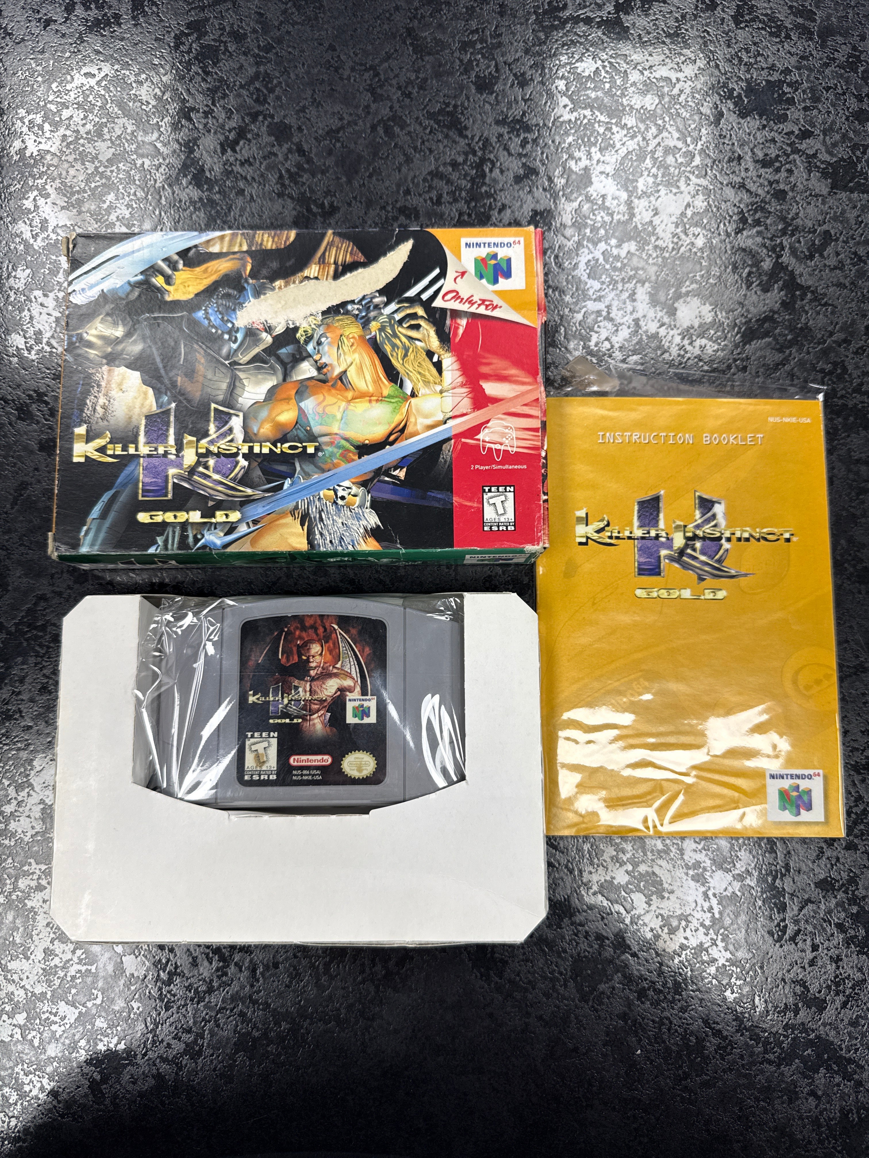 Killer Instinct Gold - Nintendo N64