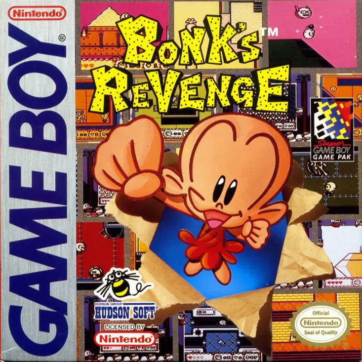 Bonk's Revenge - Nintendo Game Boy