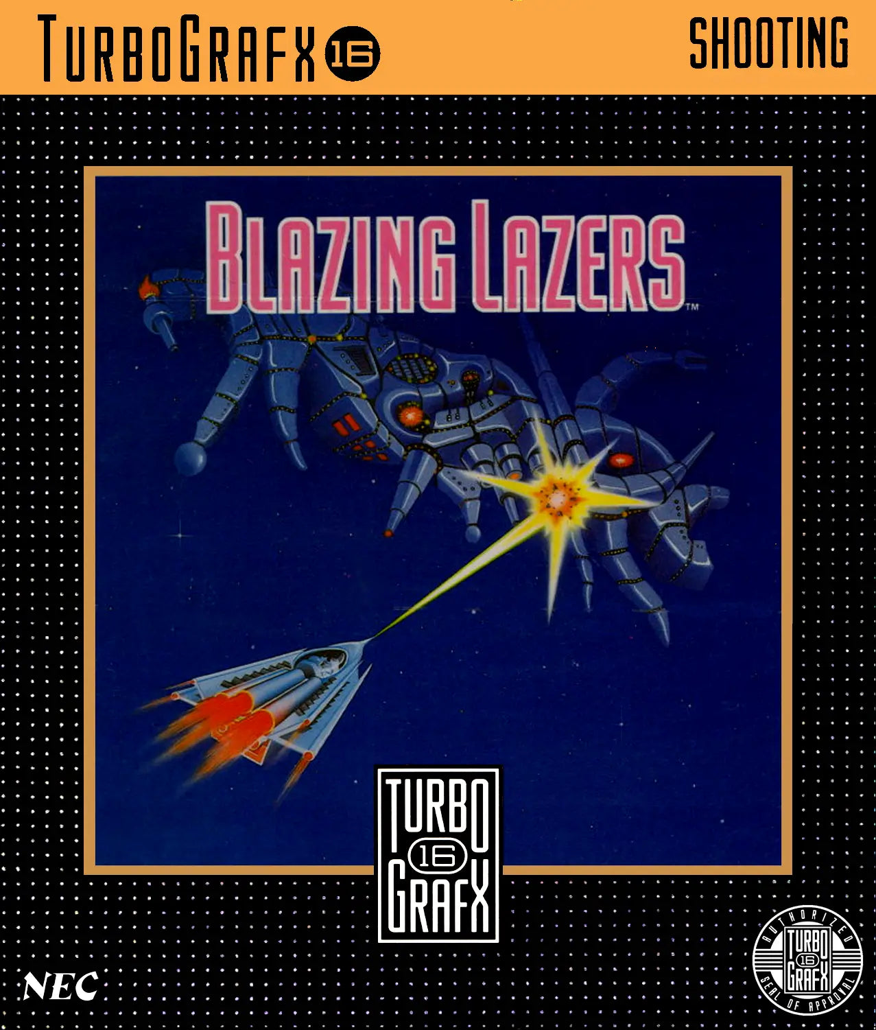 Blazing Lazers - TurboGraphx 16