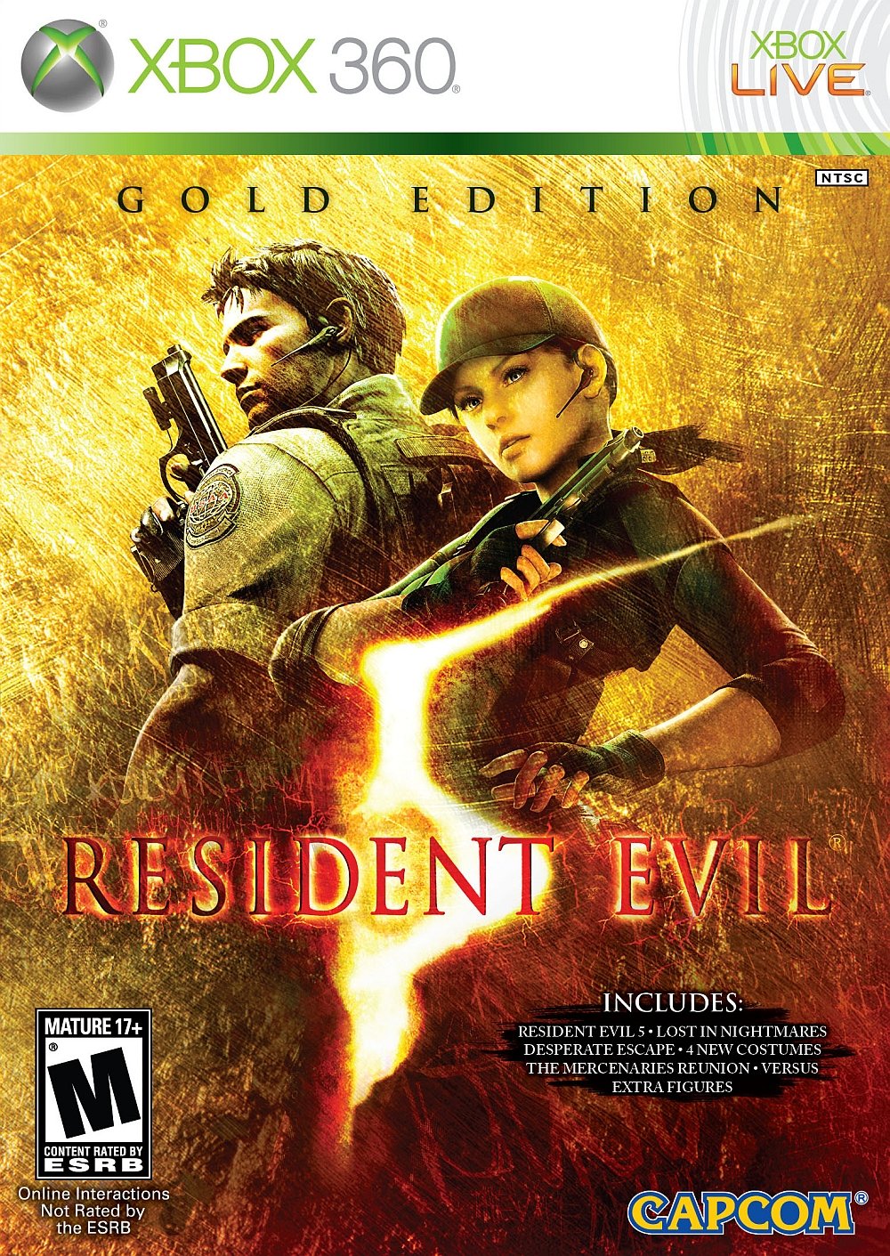 Resident Evil 5 Gold Edition - Microsoft Xbox 360