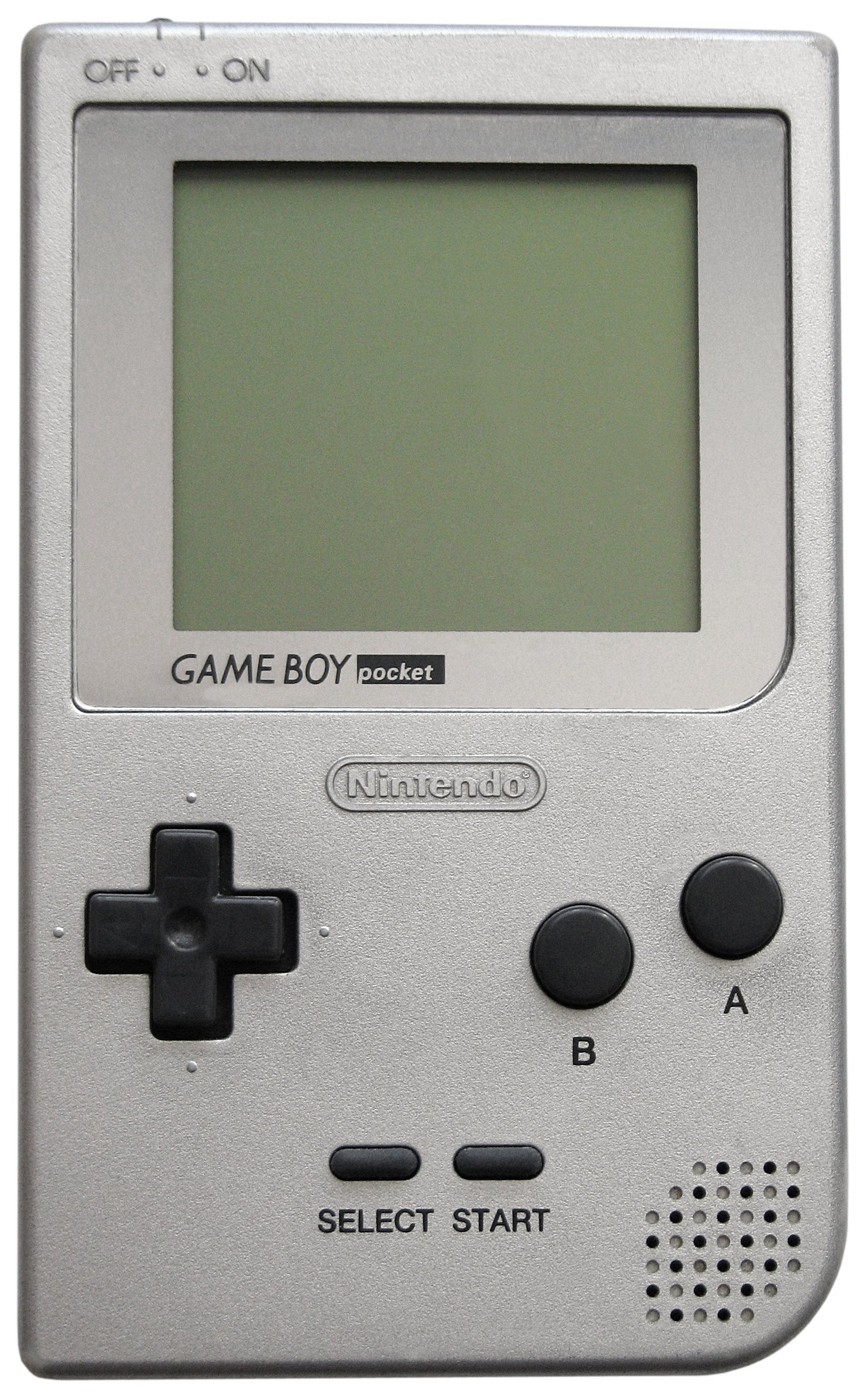 Nintendo Game Boy Pocket Handheld Console Silver