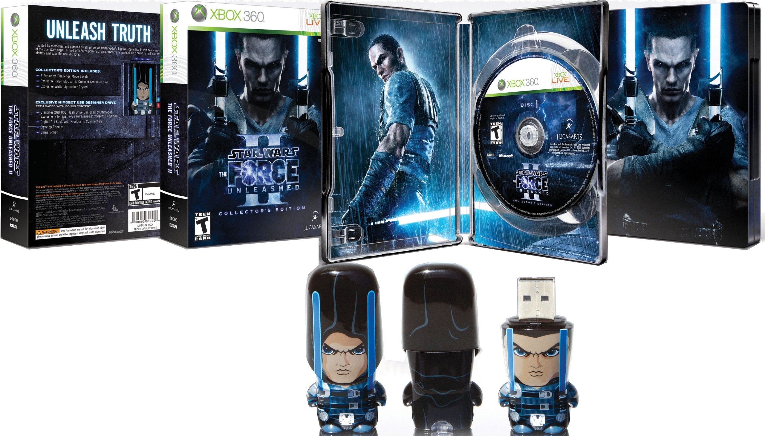 Star Wars The Force Unleashed II : Collectors Edition - Microsoft Xbox 360