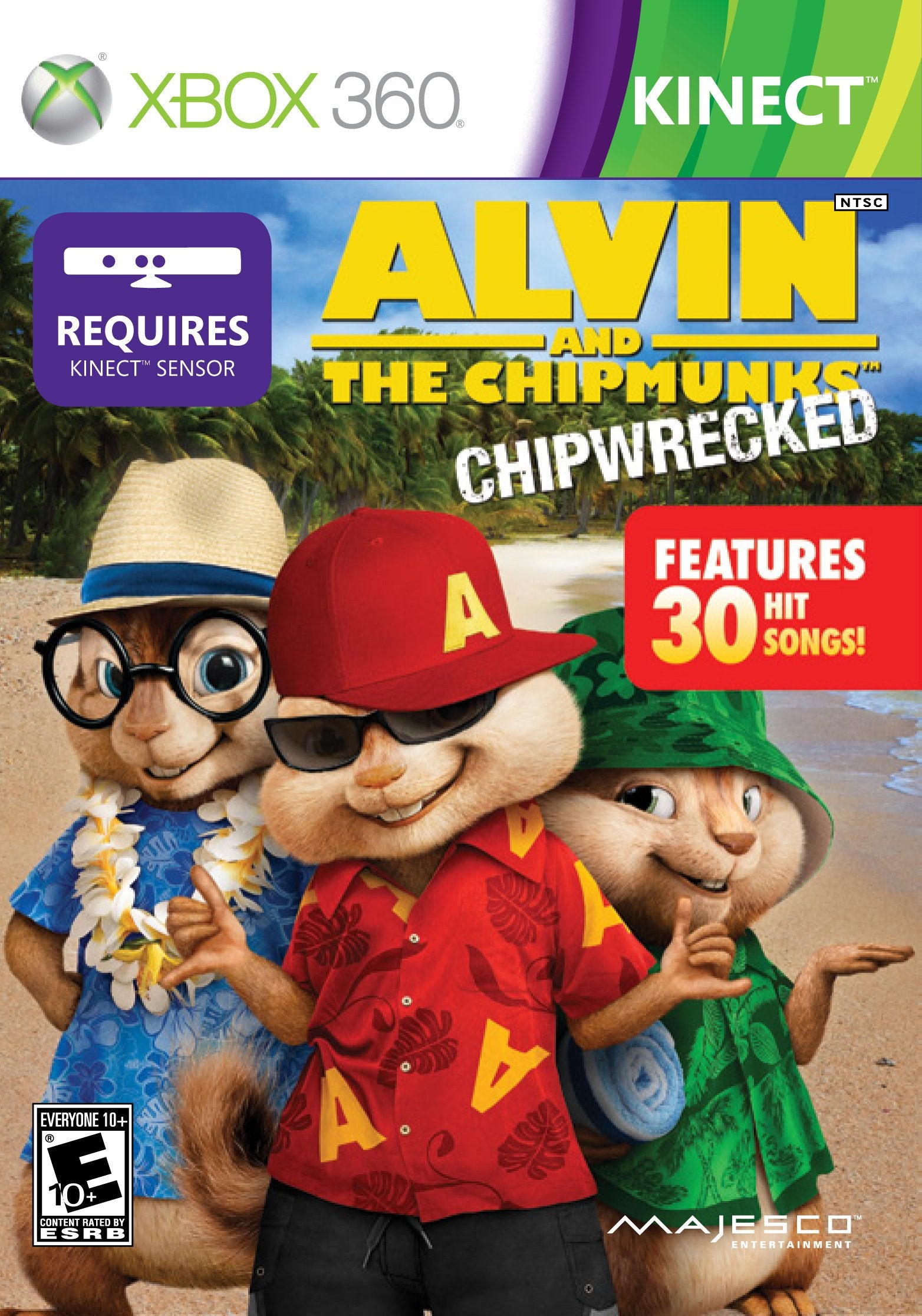 Alvin & Chipmunks Chipwrecked - Microsoft Xbox 360 Kinect