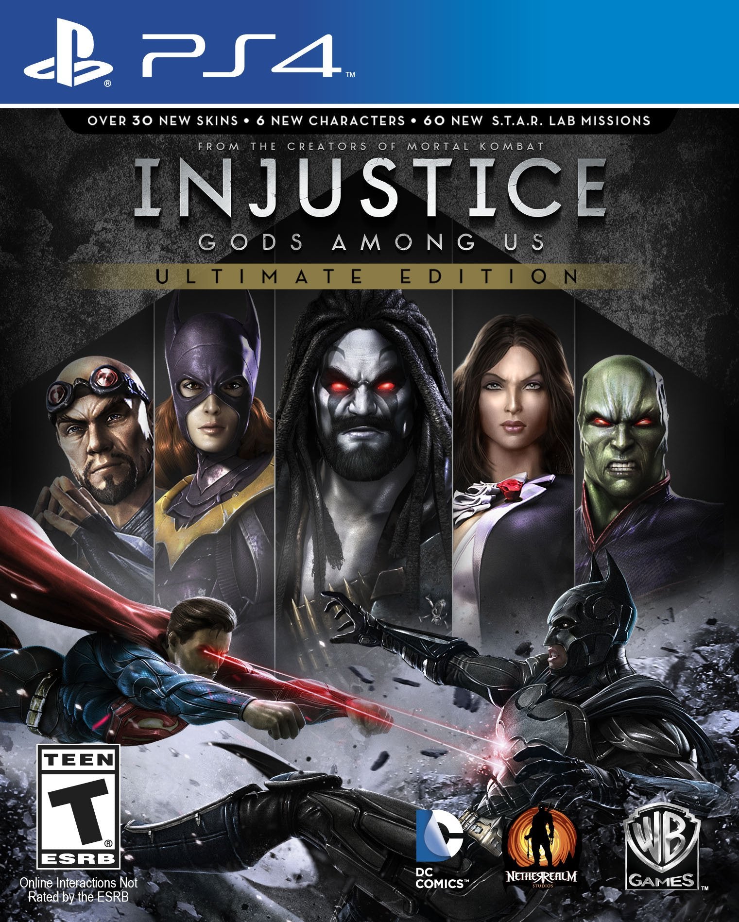 Injustice Gods Among Us Ultimate Edition - Sony PlayStation 4 (PS4)