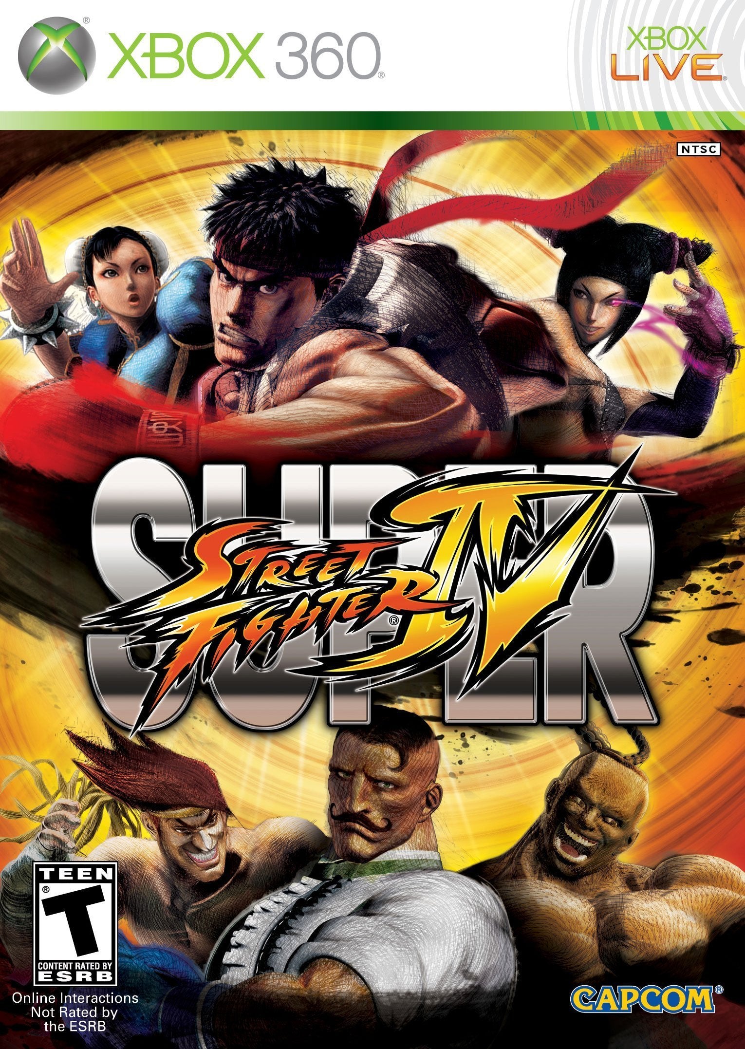 Street Fighter IV  - Microsoft Xbox 360