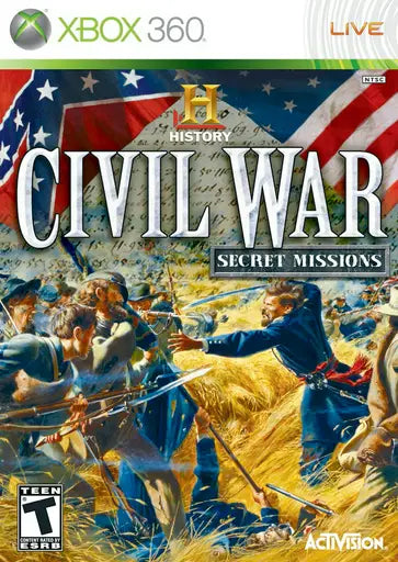 History Channel Civil War Secret Missions - Microsoft Xbox 360