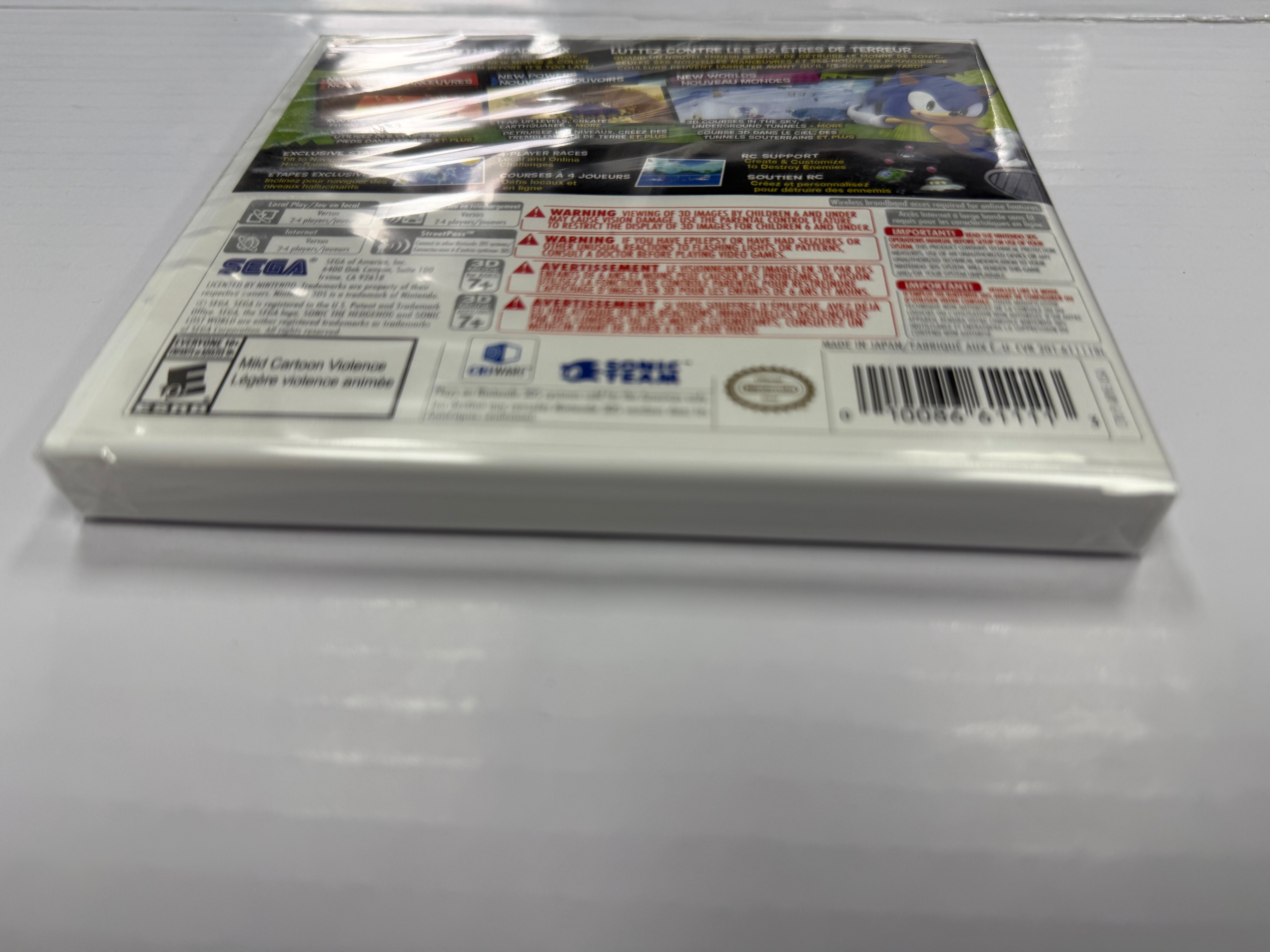 Sonic Lost World - Nintendo 3DS