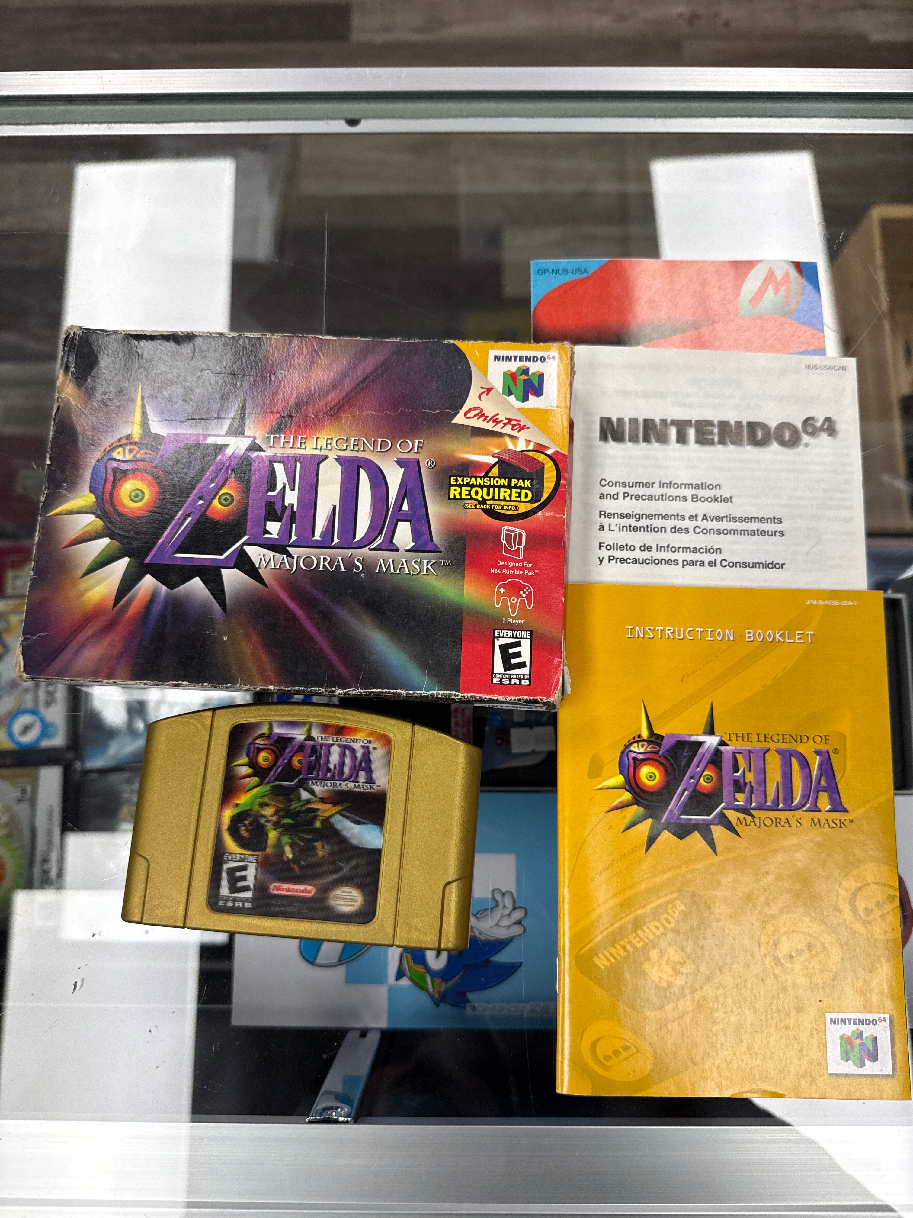The Legend of Zelda Majora's Mask Collector's Edition (Holo) - Nintendo N64