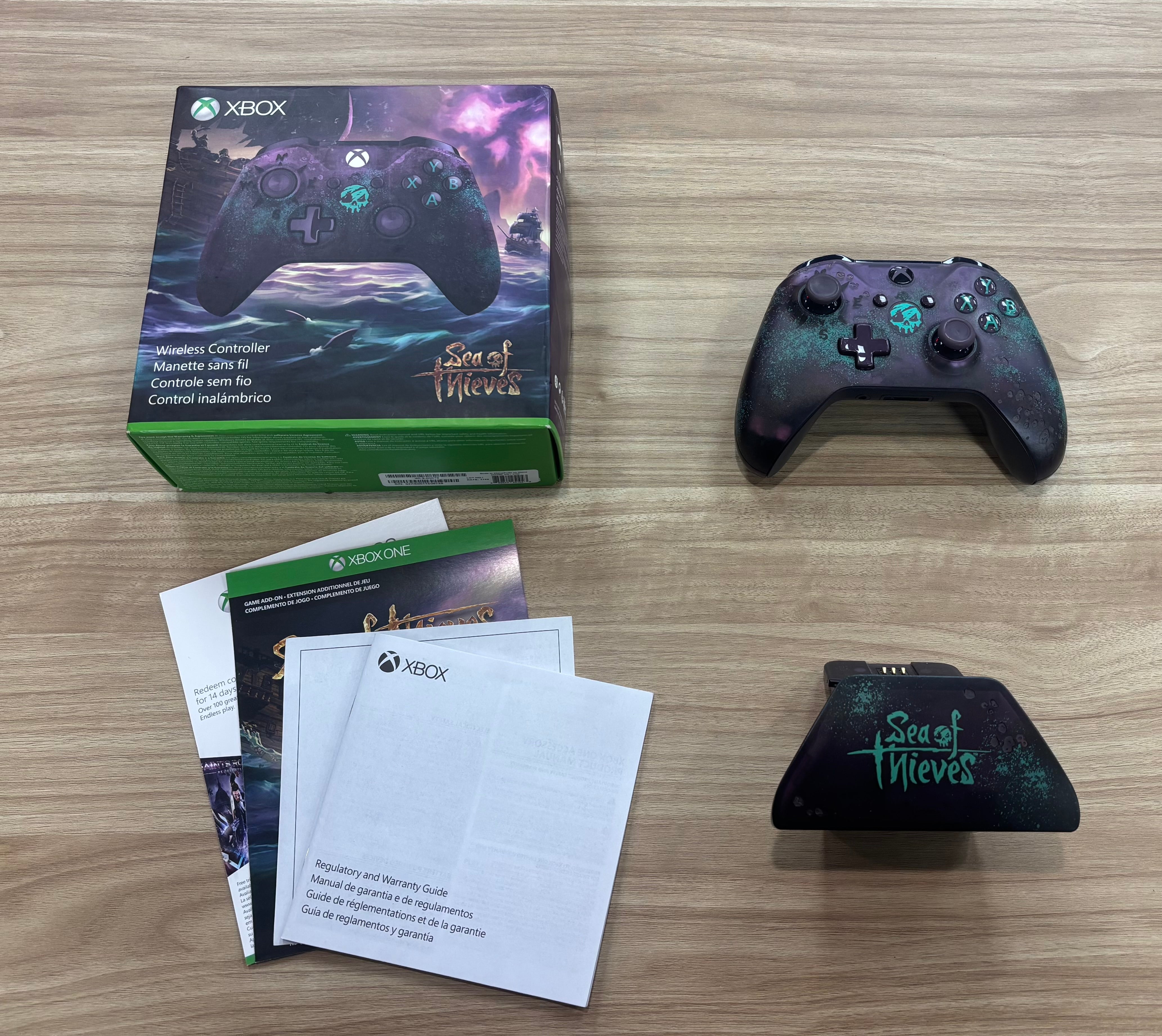 Microsoft Xbox One Sea of Thieves Wireless Controller (With Dock)