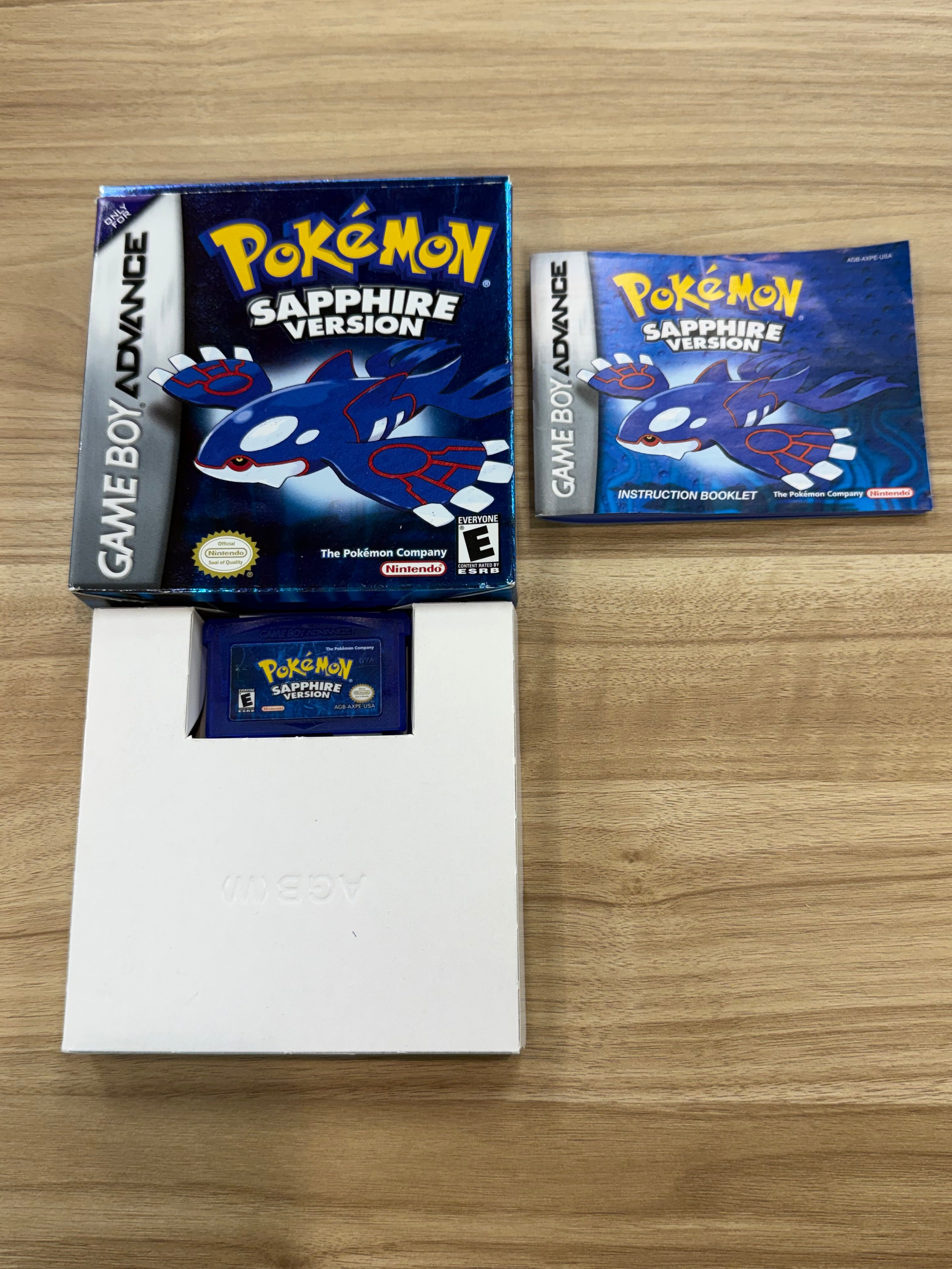 Pokemon Sapphire - Nintendo Game Boy Advance