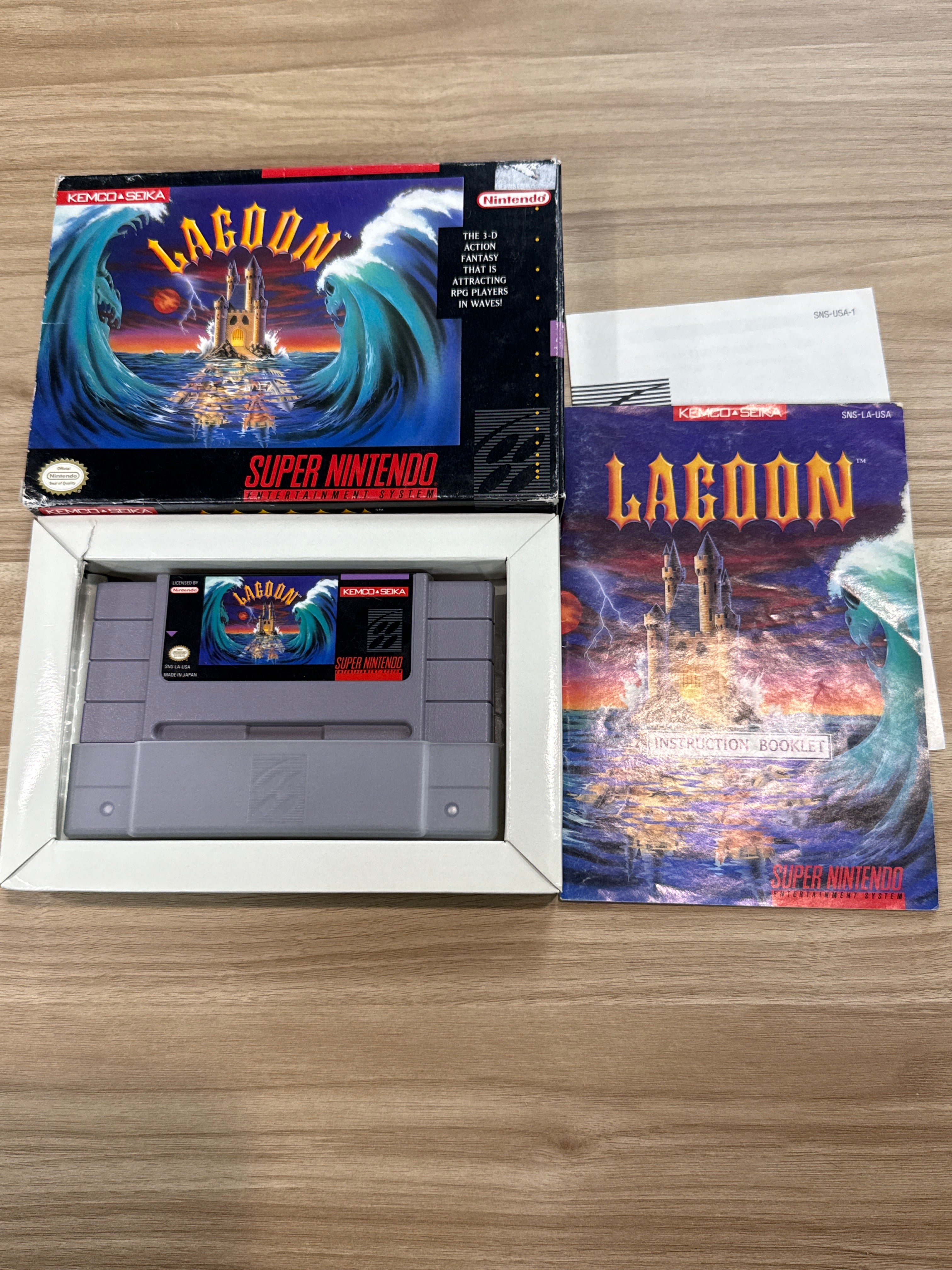 Lagoon - Nintendo SNES
