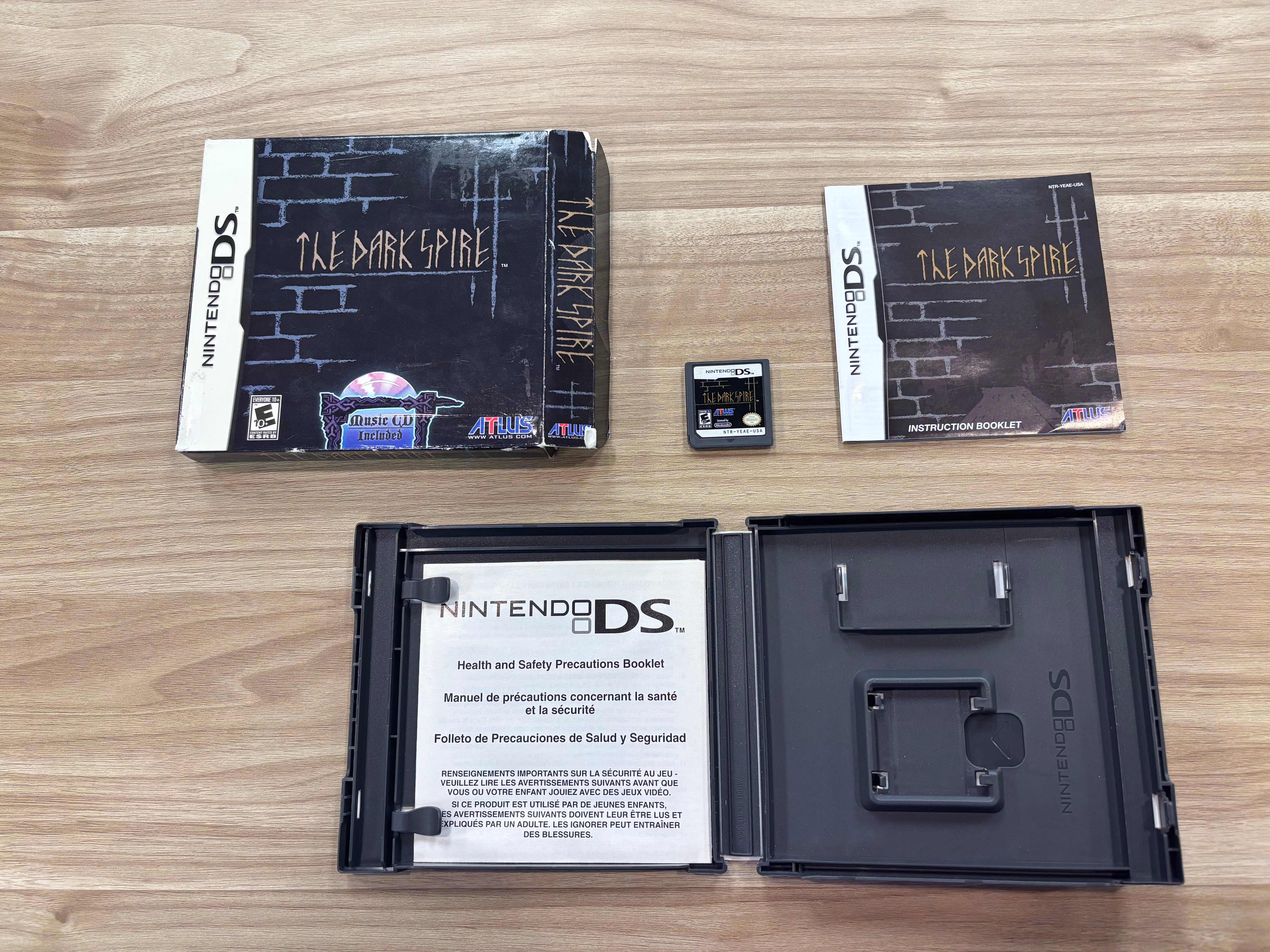 The Dark Spire Big Box - Nintendo DS (No Soundtrack CD)