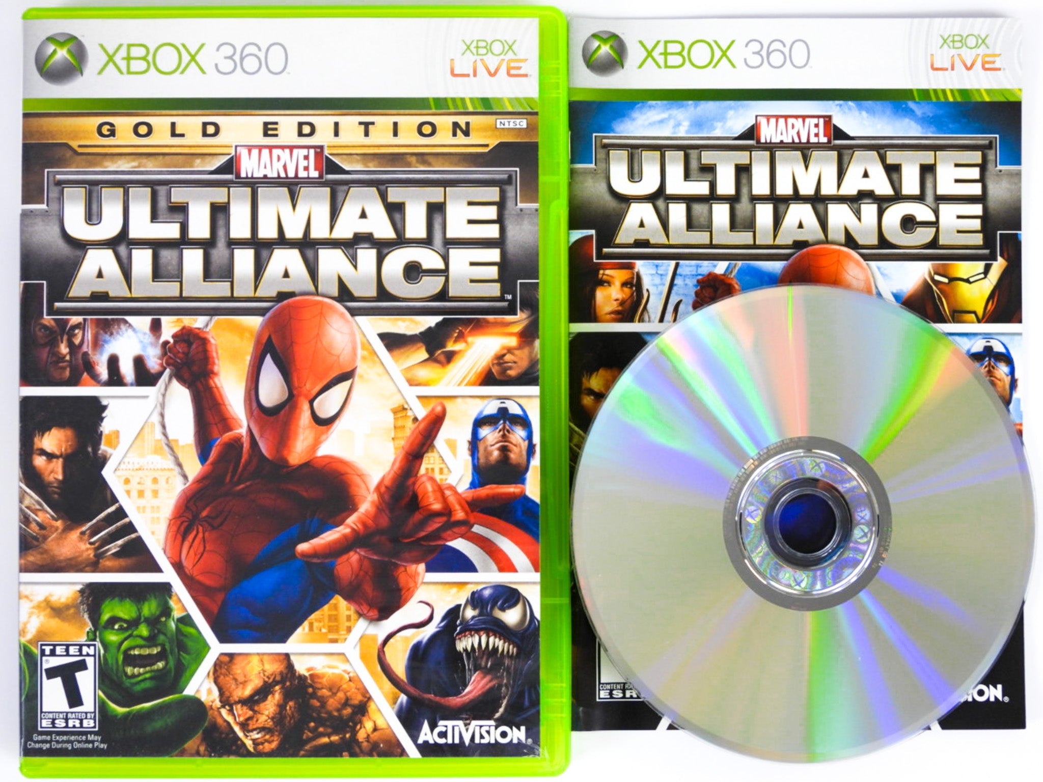 Marvel Ultimate Alliance Gold - Microsoft Xbox 360
