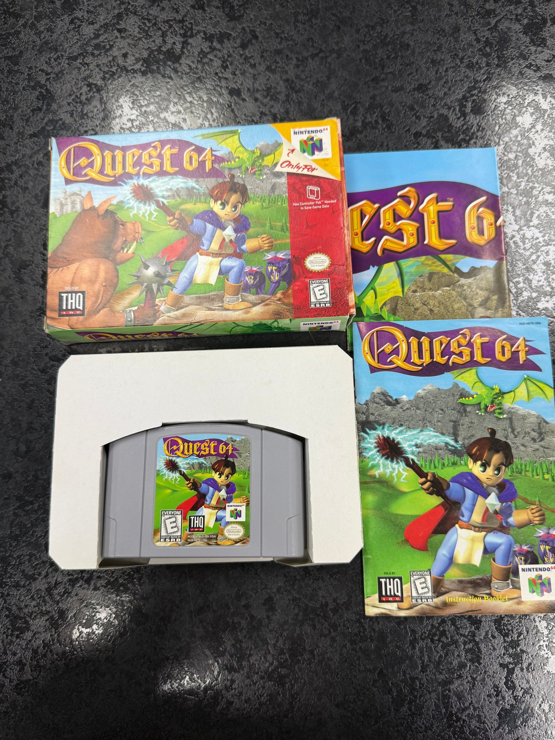 Quest 64 for Nintendo N64 | TVGC