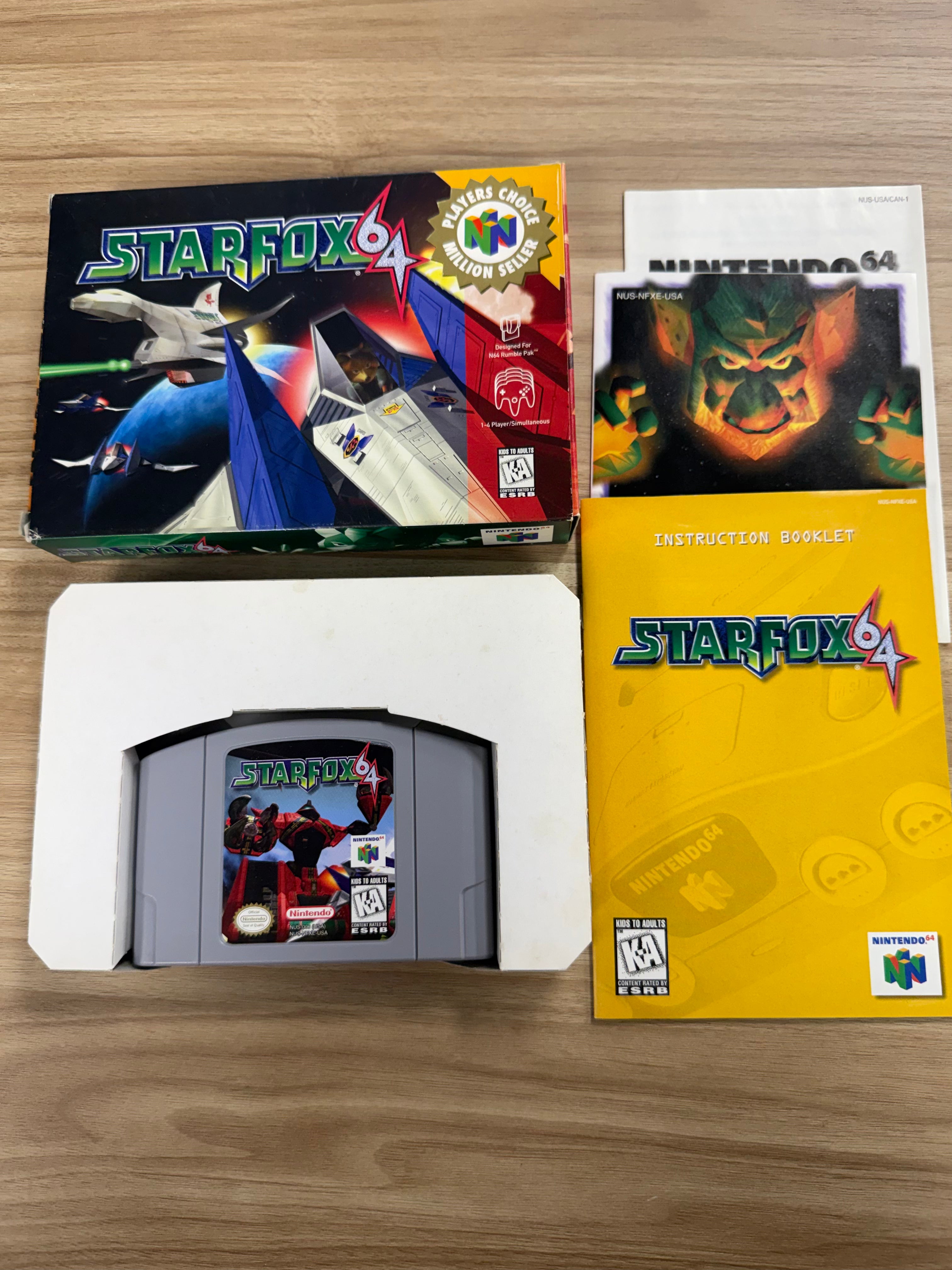 Star Fox 64 - Nintendo N64