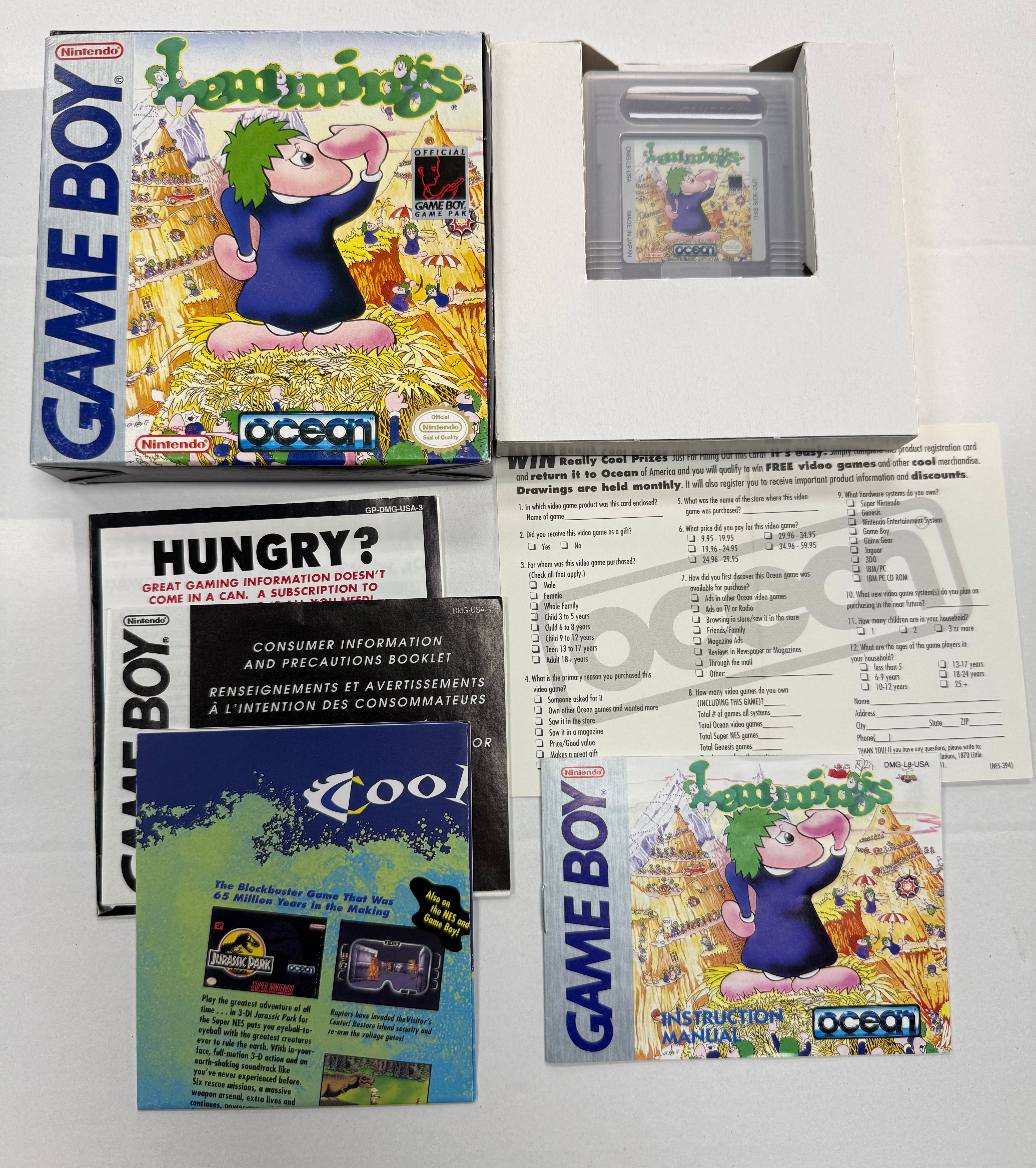 Lemmings: Complete - Nintendo Game Boy