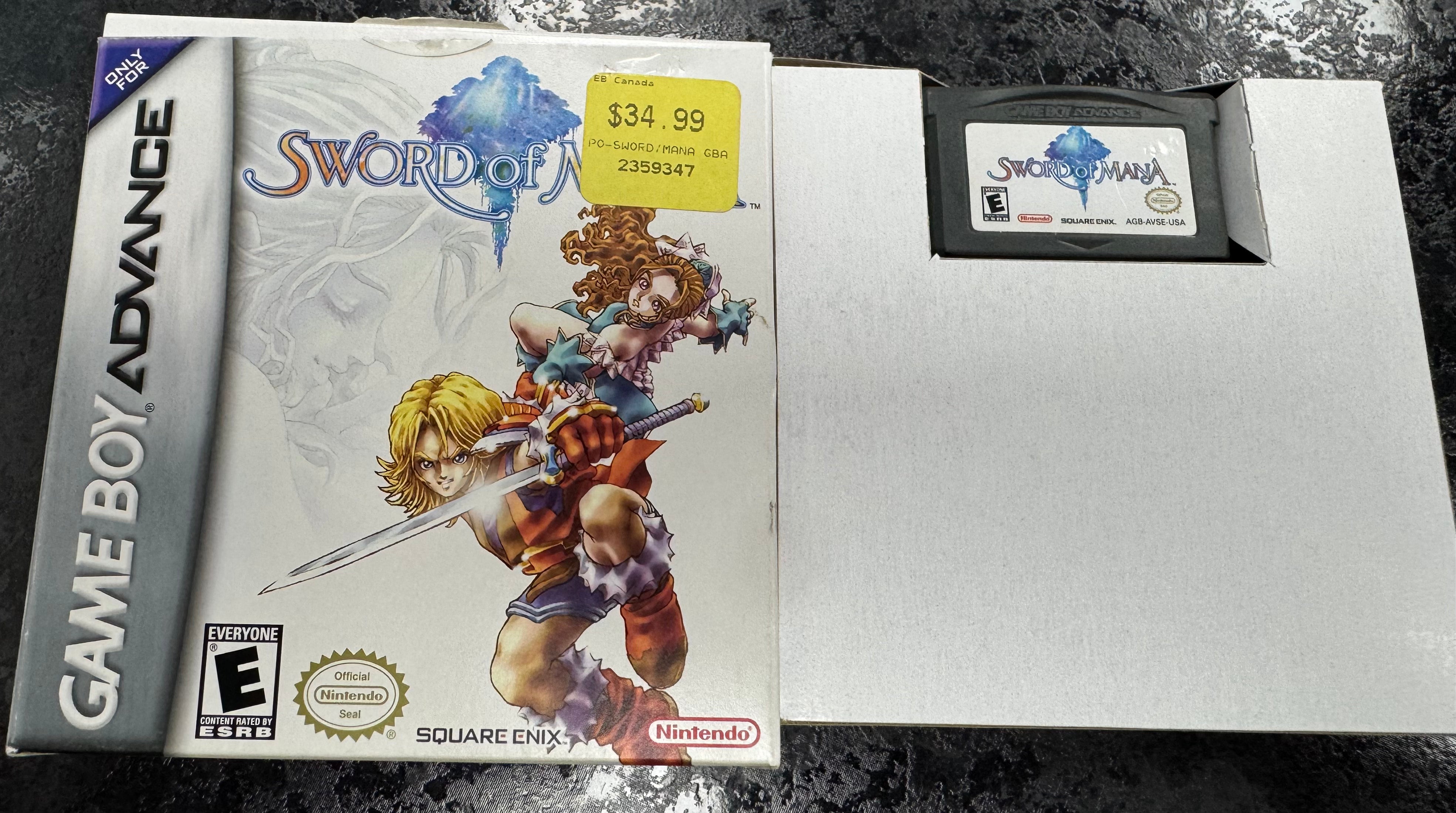 Sword of Mana - Nintendo Game Boy Advance