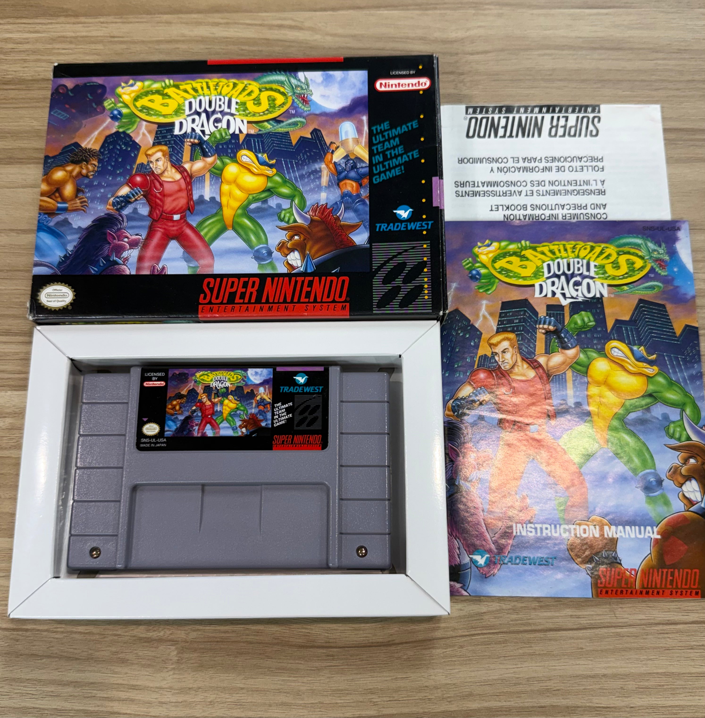 Battletoads and Double Dragon - Nintendo SNES
