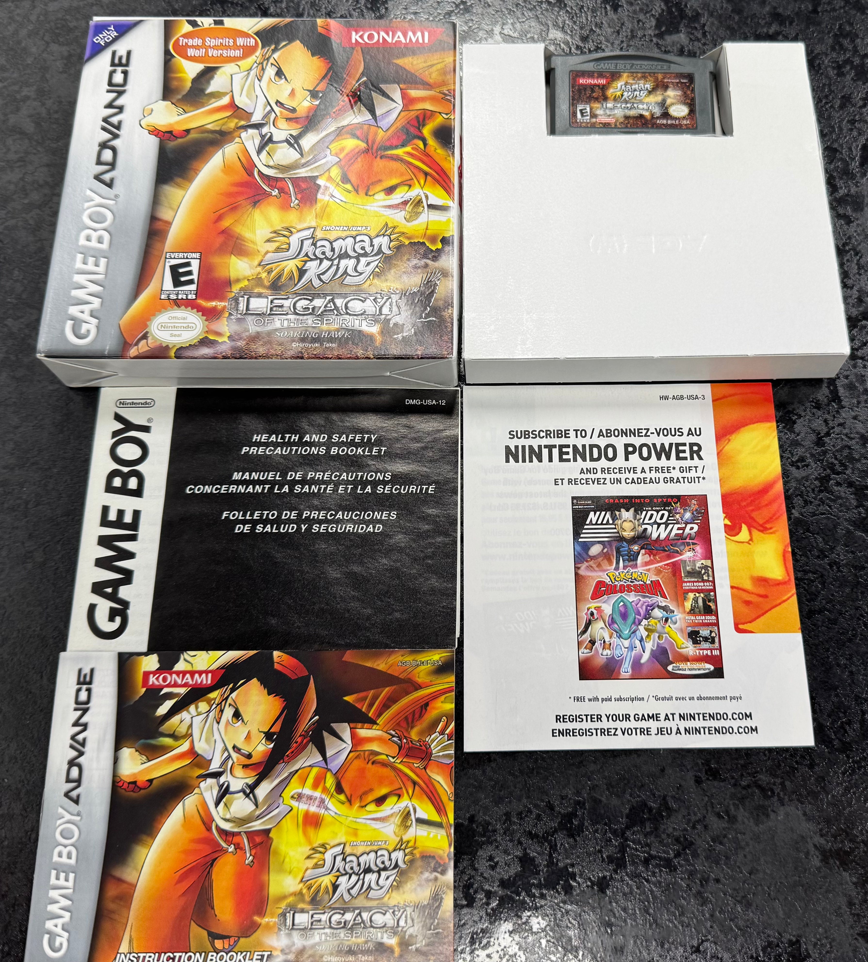 Shaman King Legacy of the Spirits Soaring Hawk - Nintendo Game Boy Advance