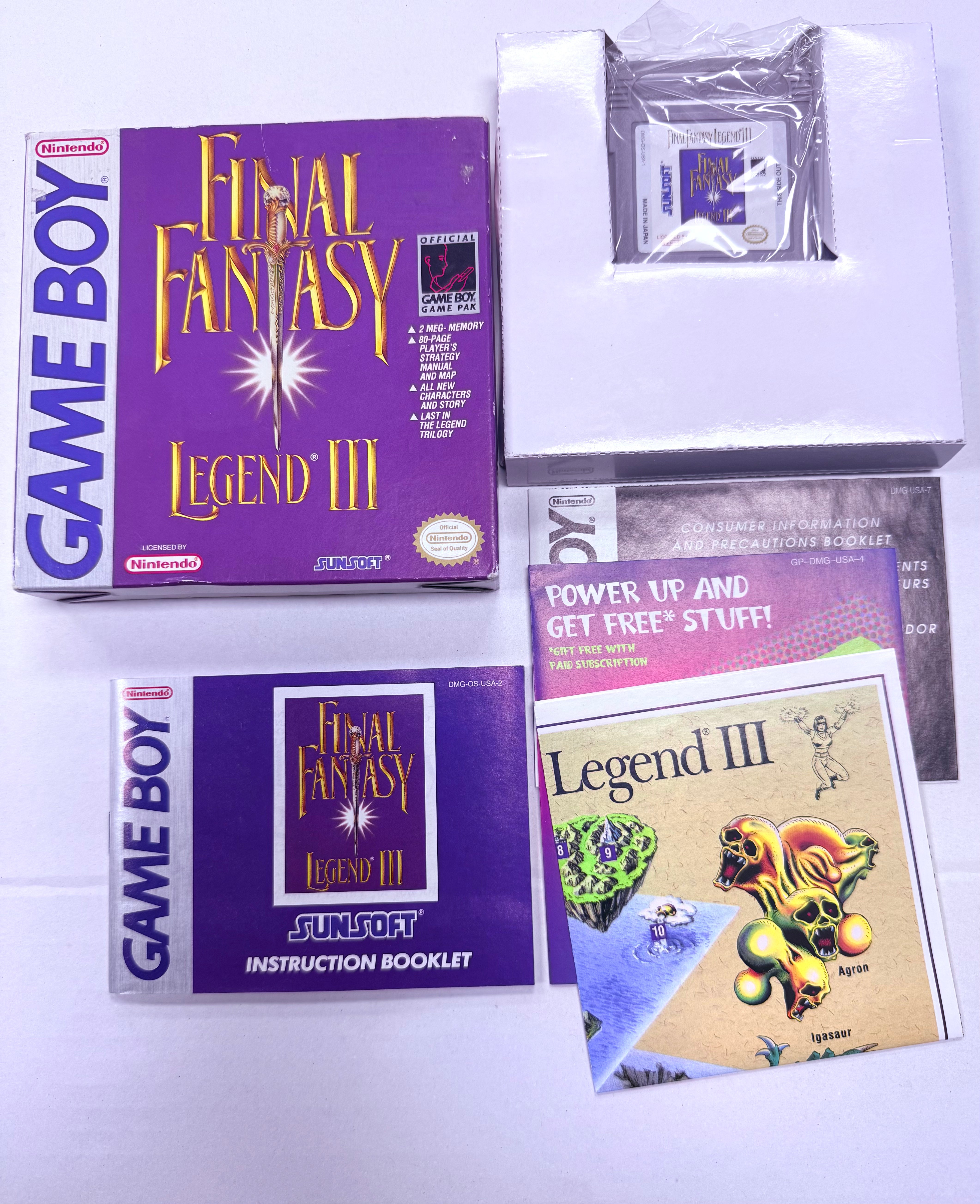 Final Fantasy Legend III (3) - Nintendo Game Boy