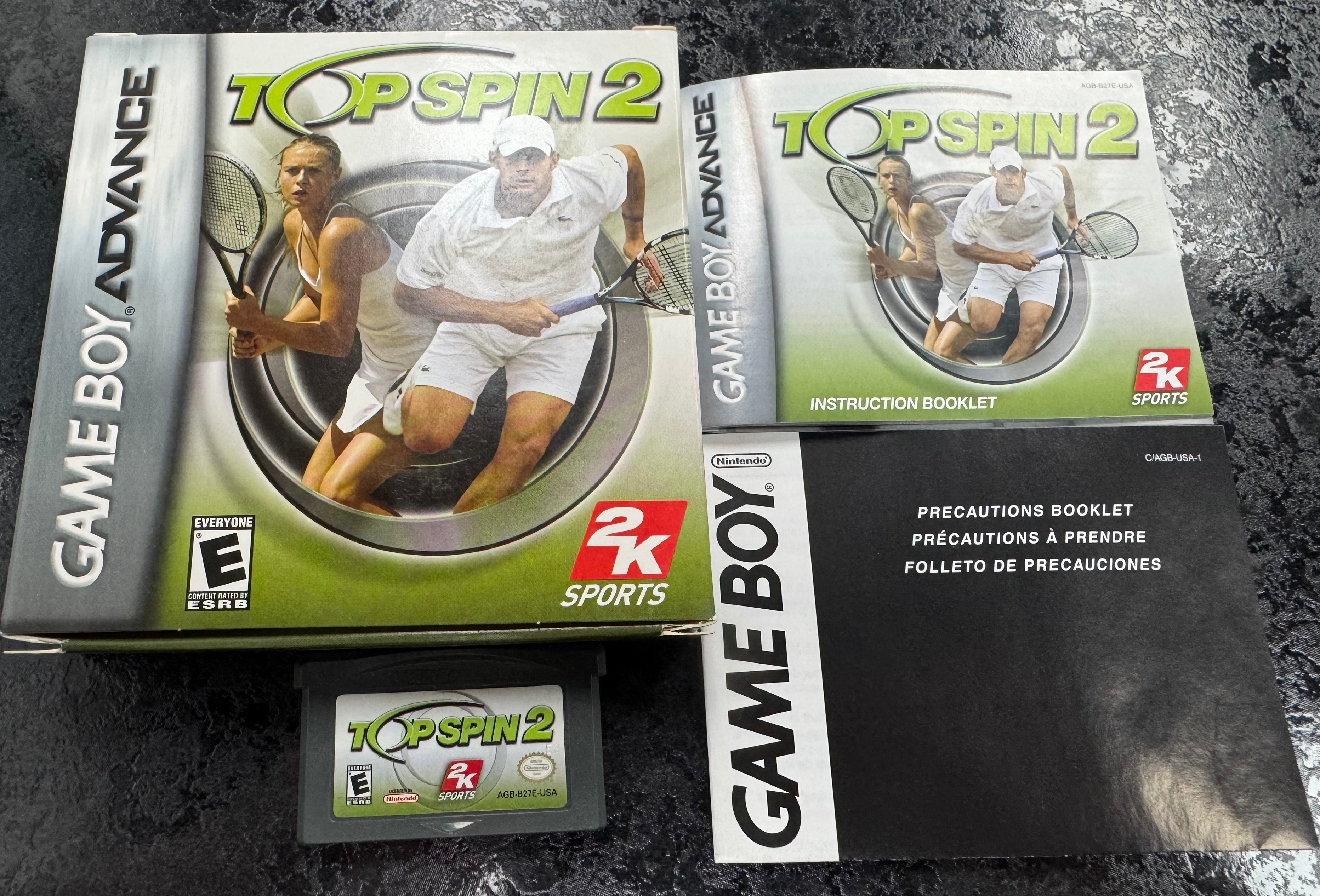 Top Spin 2 - Nintendo Game Boy Advance
