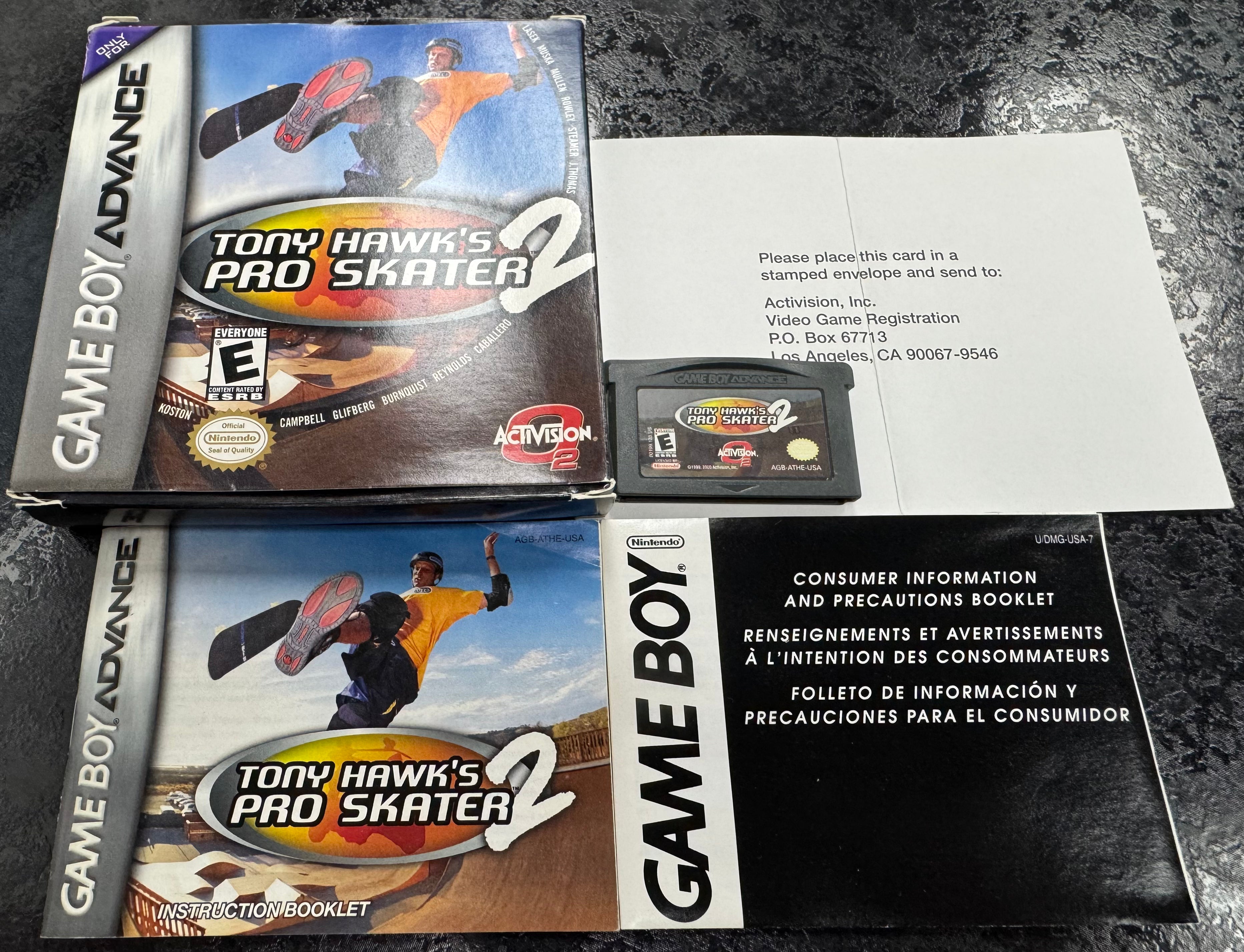 Tony Hawk Pro Skater 2 - Nintendo Game Boy Advance