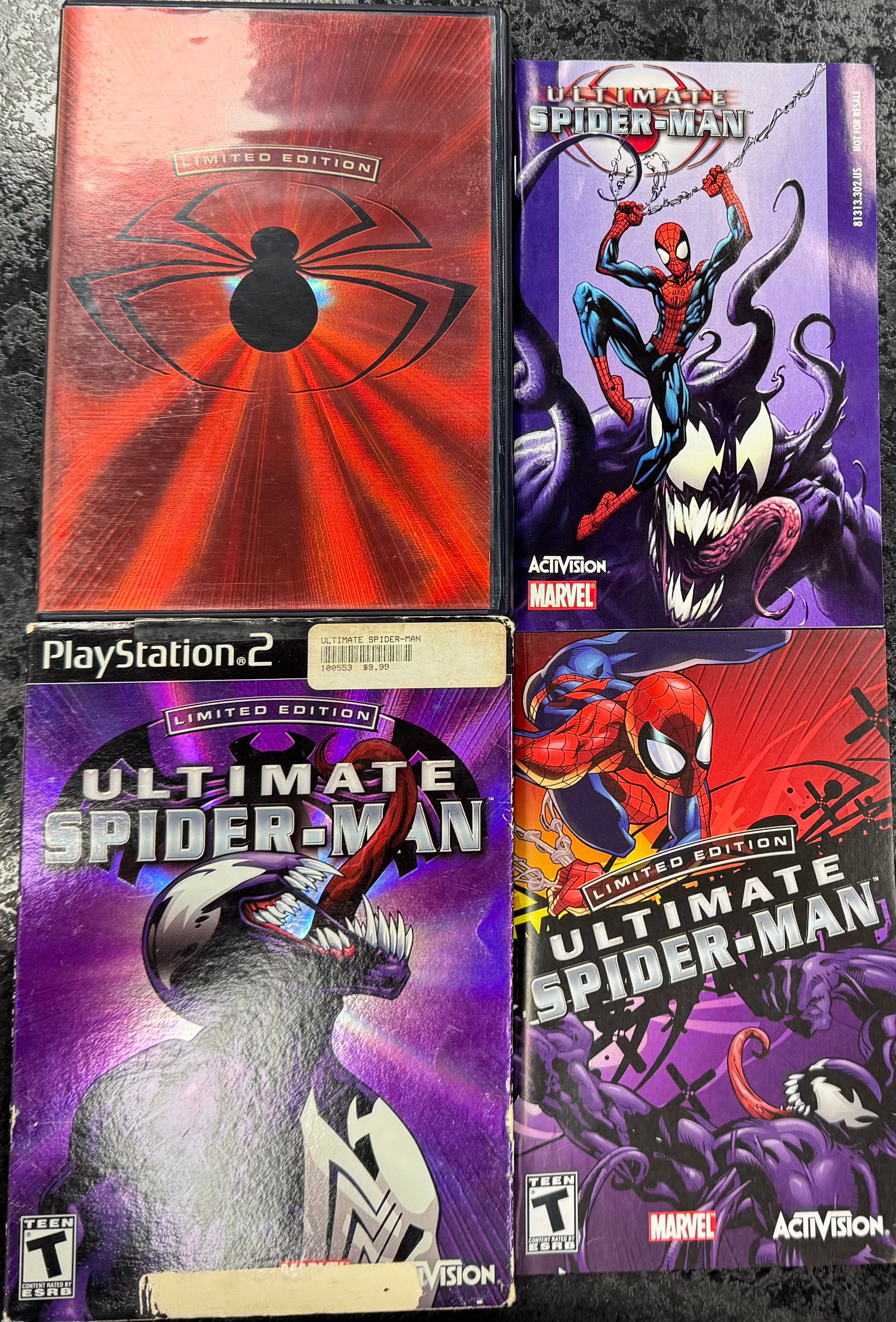 Ultimate Spider-man: Limited Edition - Sony PlayStation 2 (PS2)