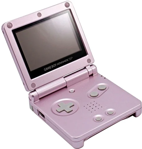 Nintendo Game Boy Advance GBA SP Pearl Pink Handheld Console