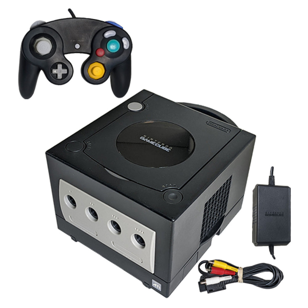 Gamecube. Shop Nintendo GameCube Jet Black Console Bundle