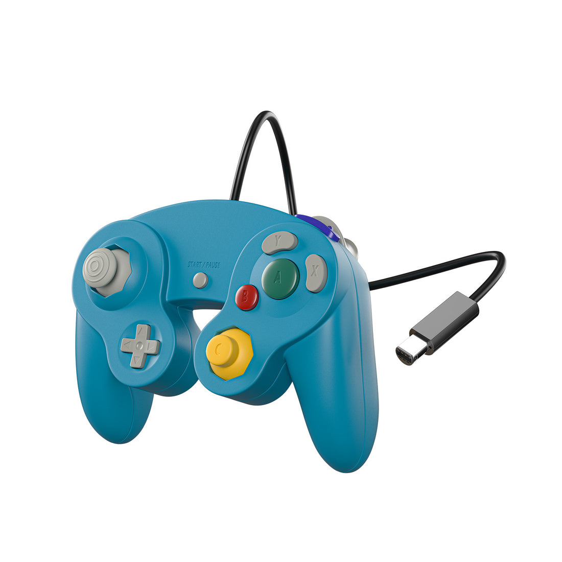 Ultimate Gamecube Emerald Wired Controller