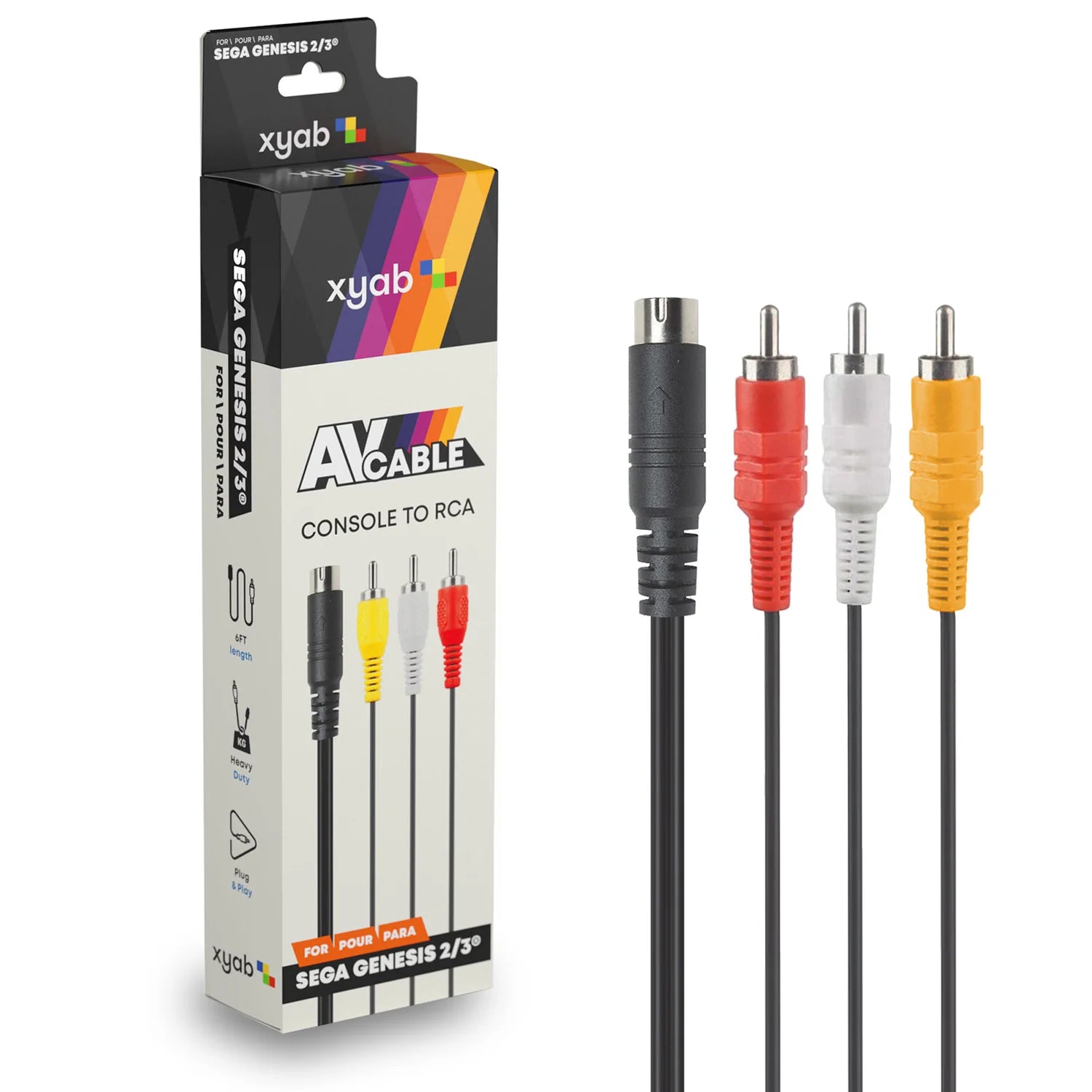 Genesis 2/3 AV Composite Cable