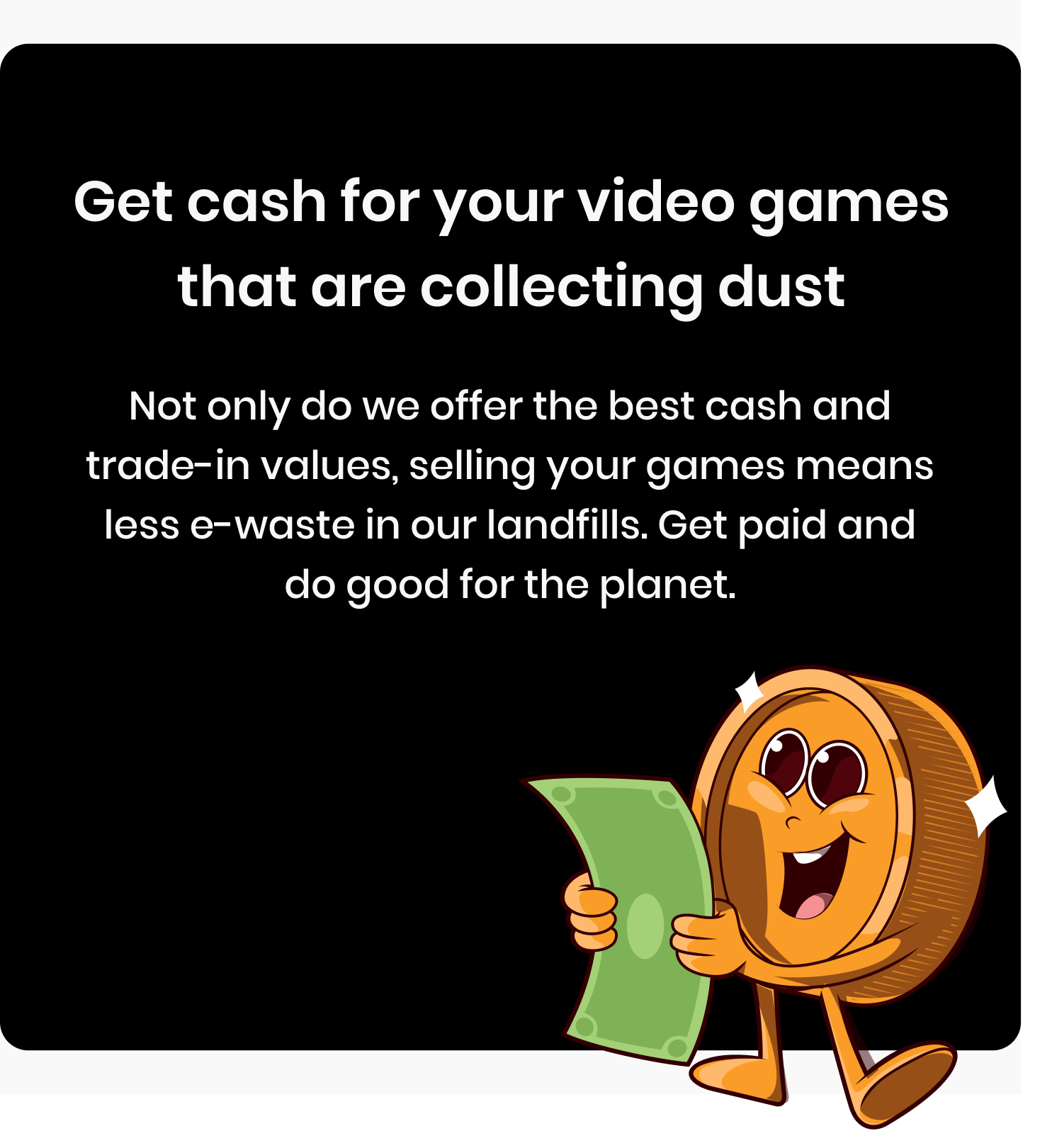 Sell your video games for outlet cash