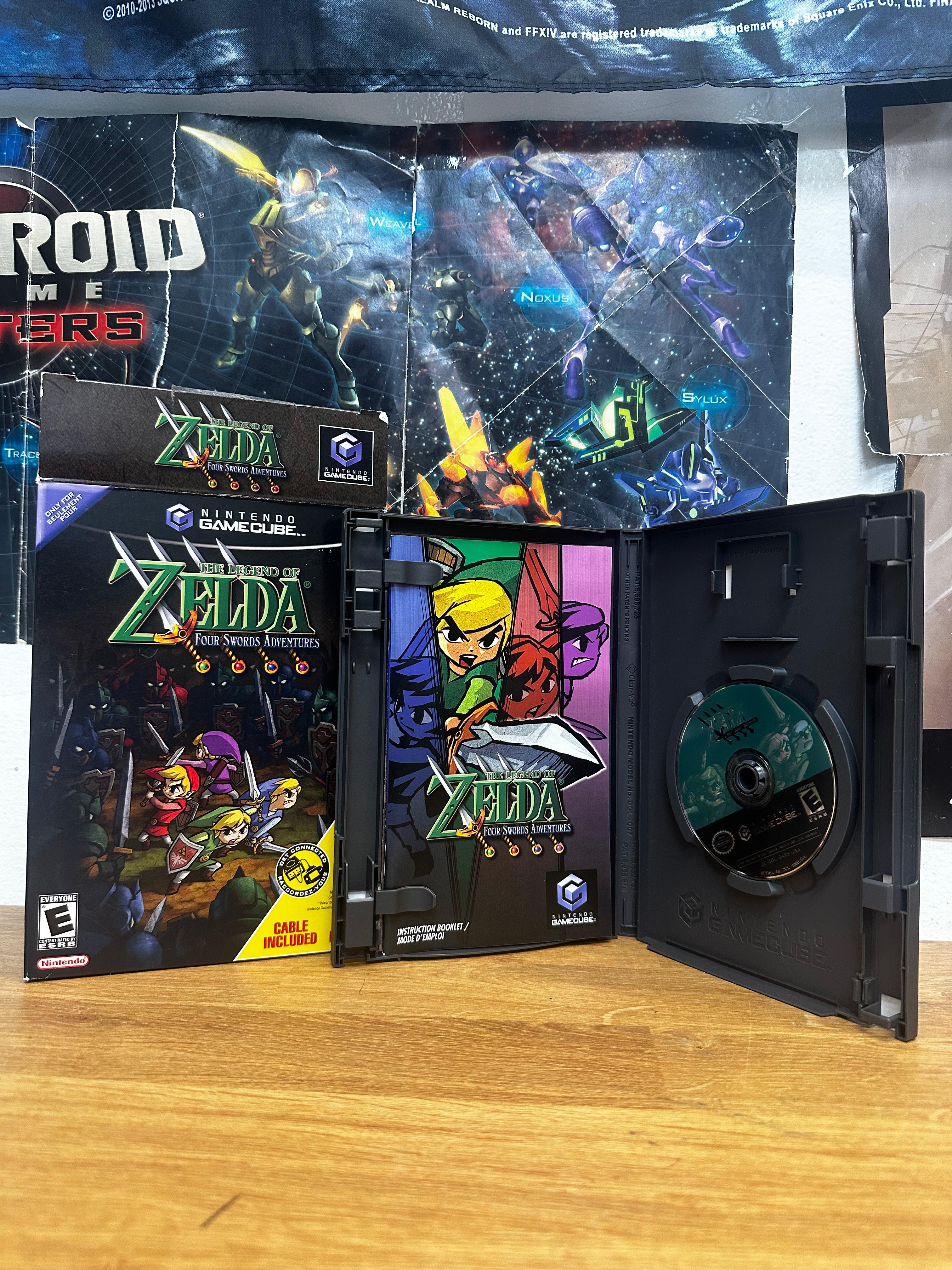 The Legend of Zelda Four Swords Adventures Big Box - Nintendo GameCube