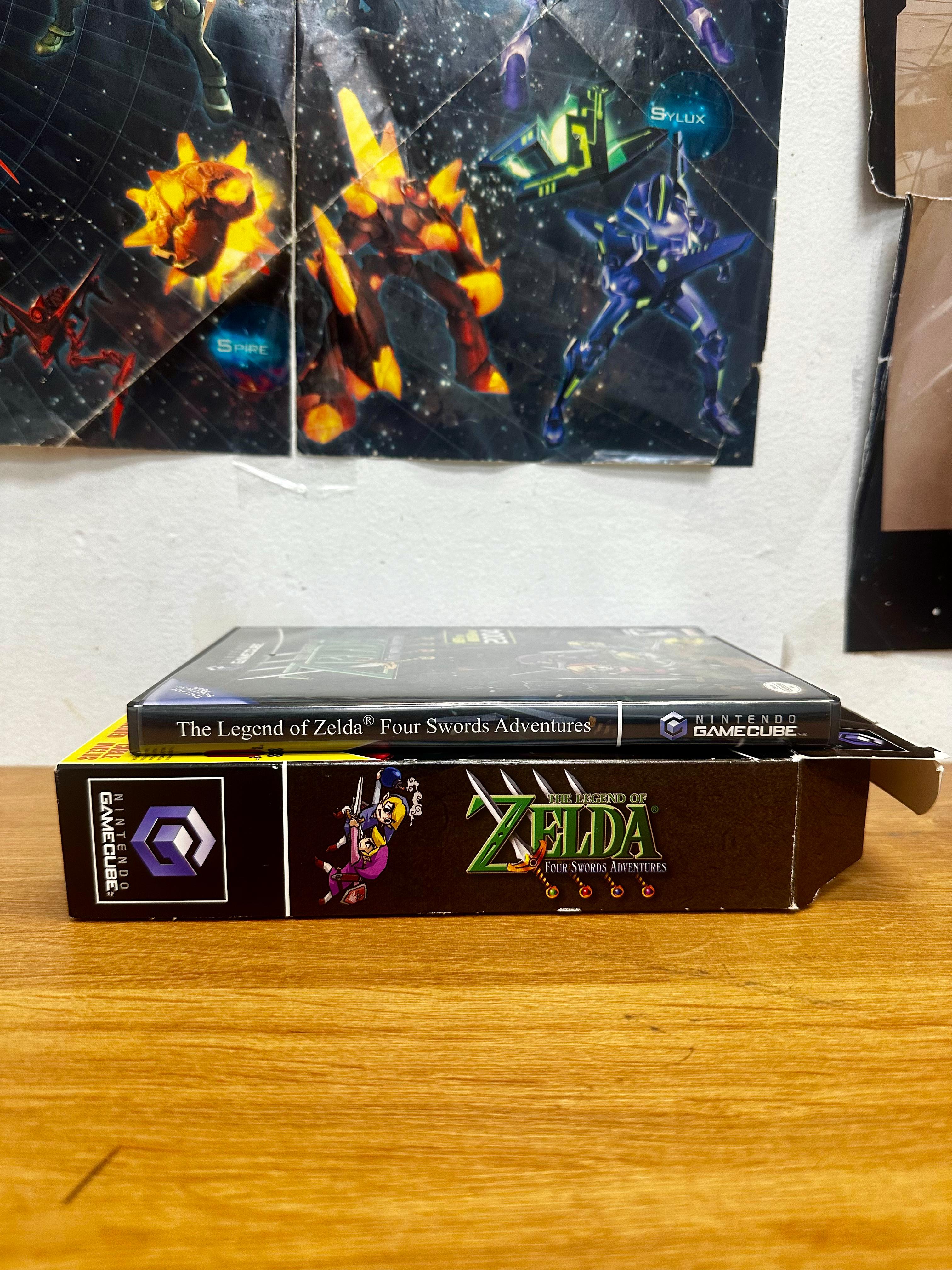 The Legend of Zelda Four Swords Adventures Big Box - Nintendo GameCube