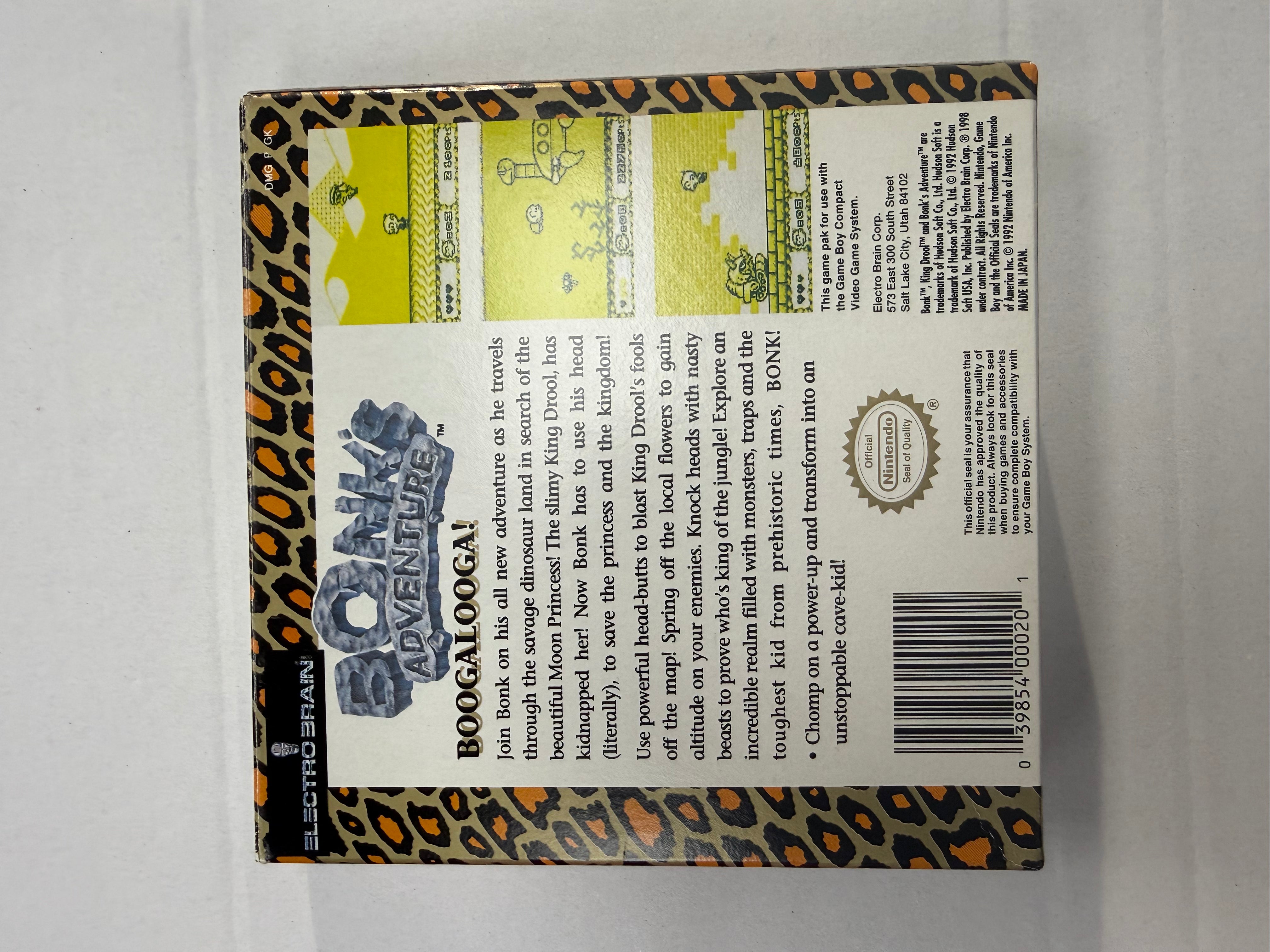 Bonk's Adventure: Complete - Nintendo Game Boy