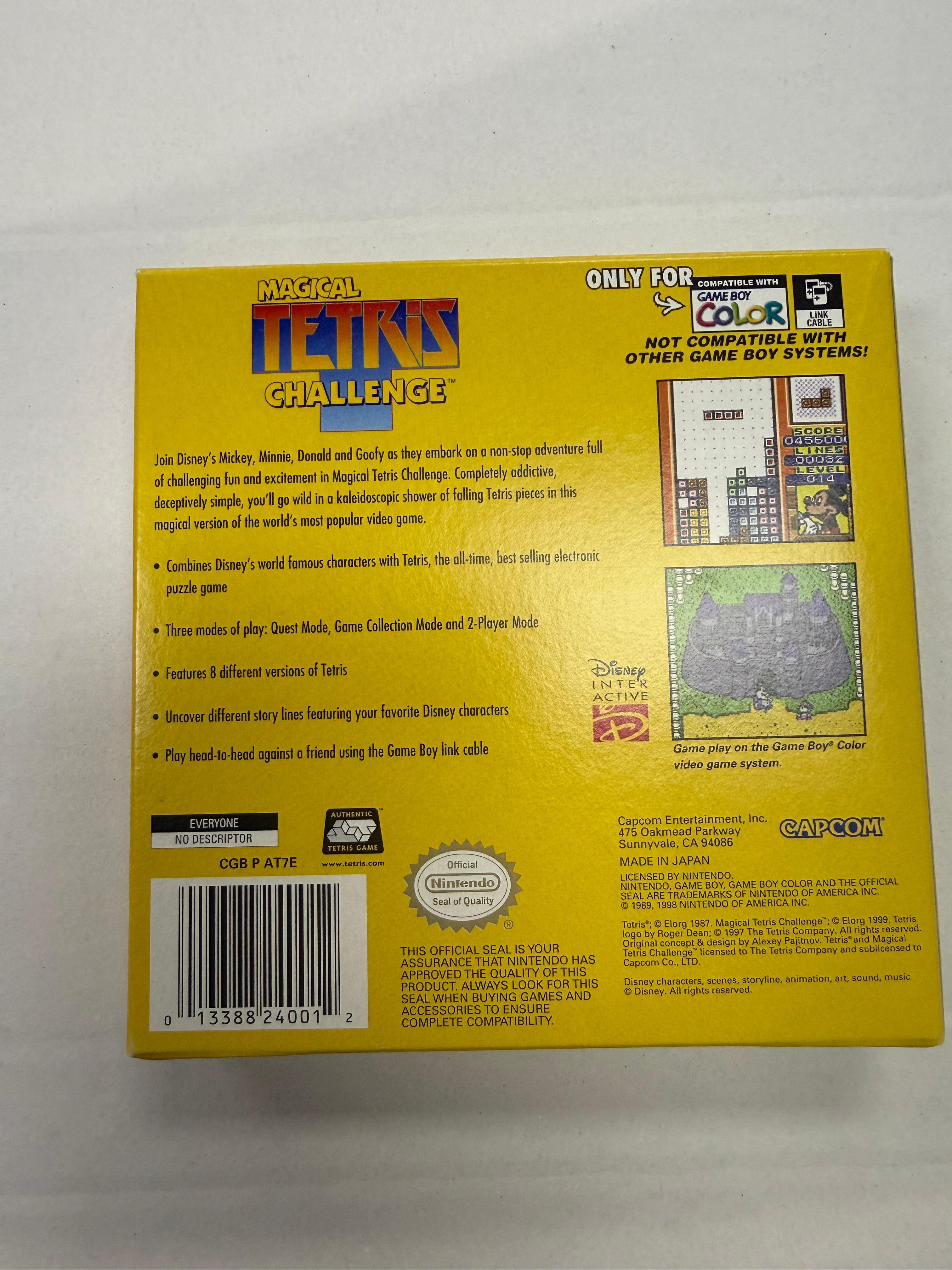 Magical Tetris Challenge - Nintendo Game Boy Color