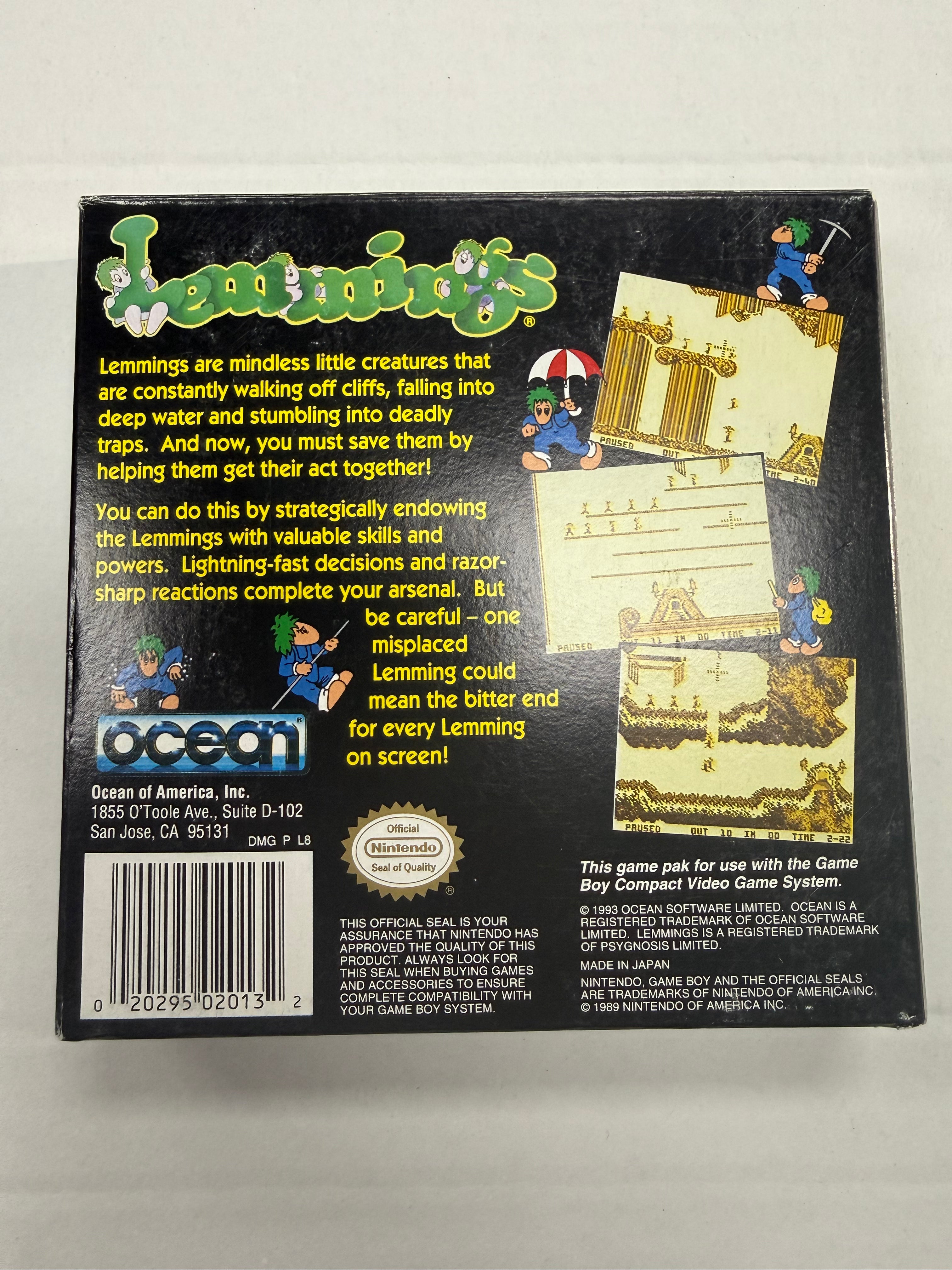 Lemmings: Complete - Nintendo Game Boy
