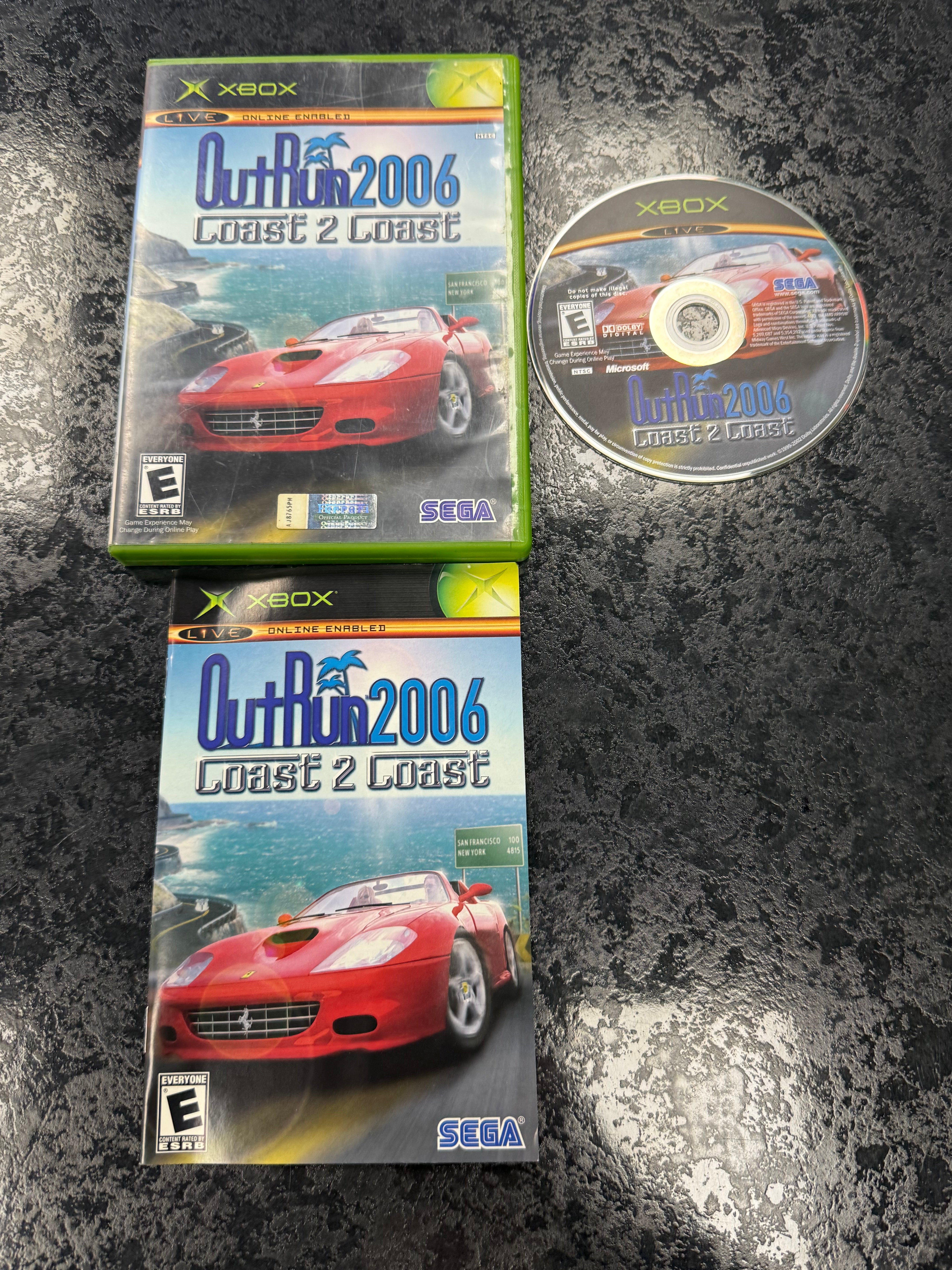 OutRun 2006 Coast 2 Coast - Microsoft Xbox