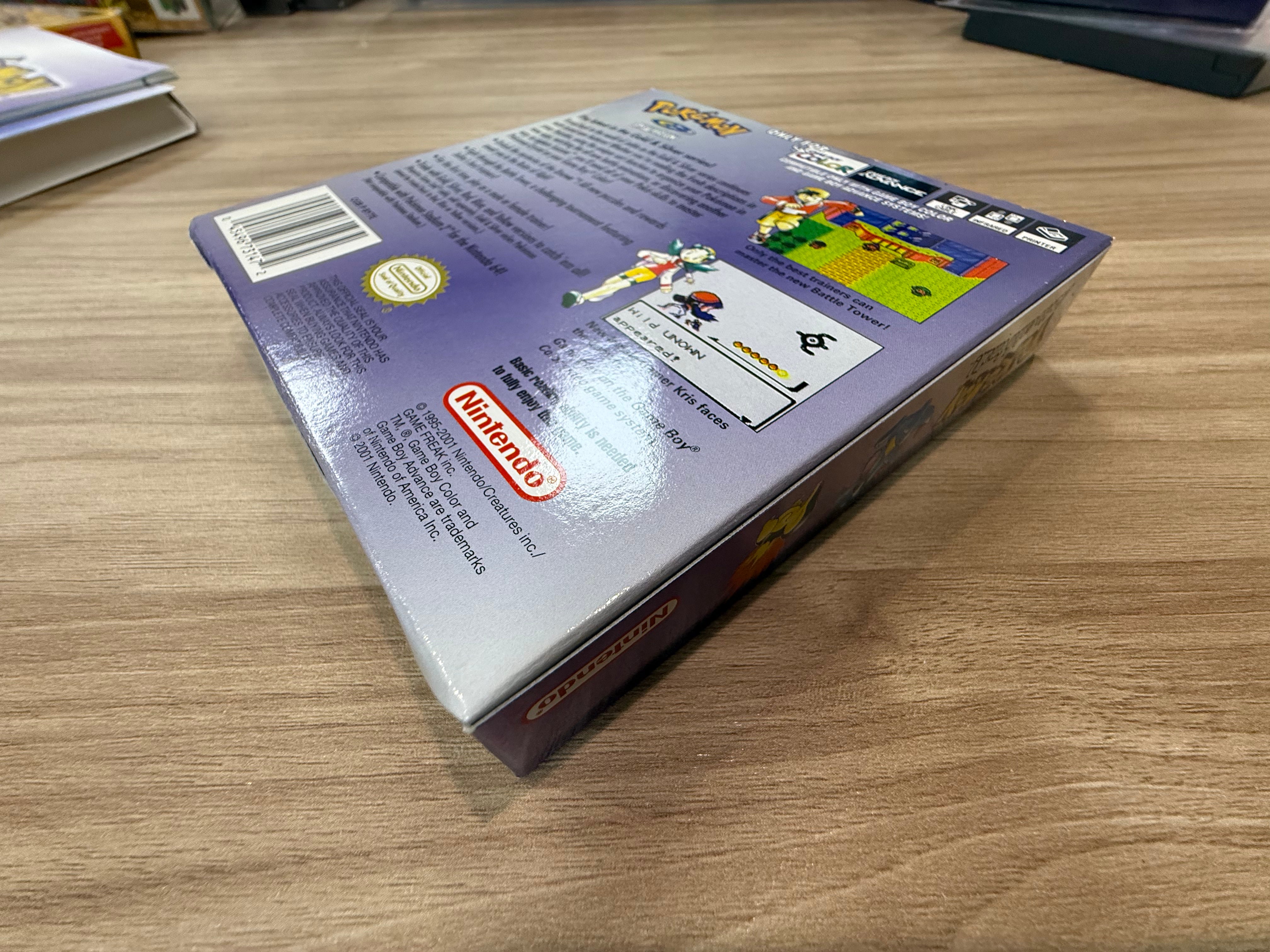 Pokemon Crystal - Nintendo Game Boy Color - B