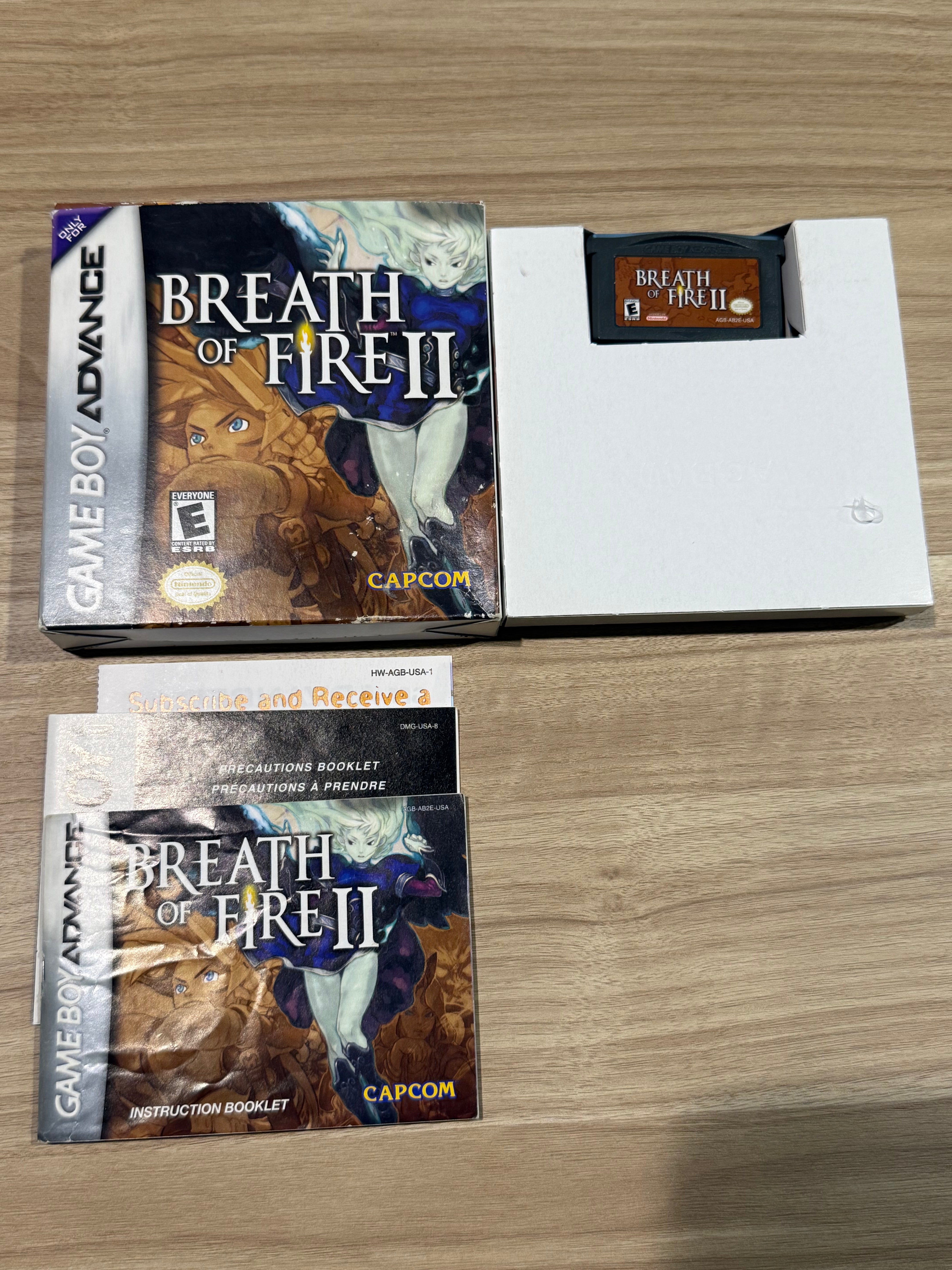 Breath of Fire II - Nintendo Game Boy Advance