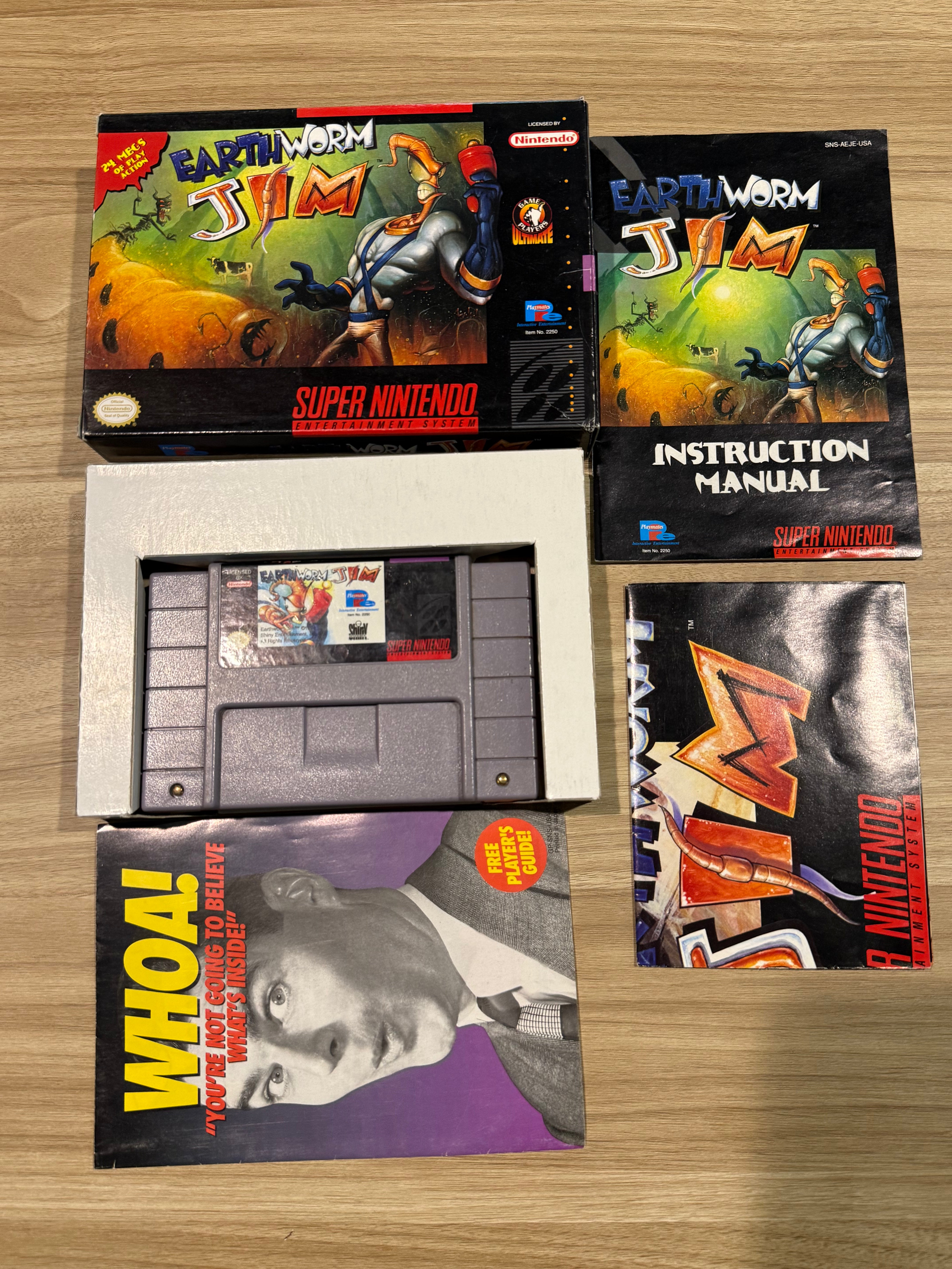 Earthworm Jim - Nintendo SNES