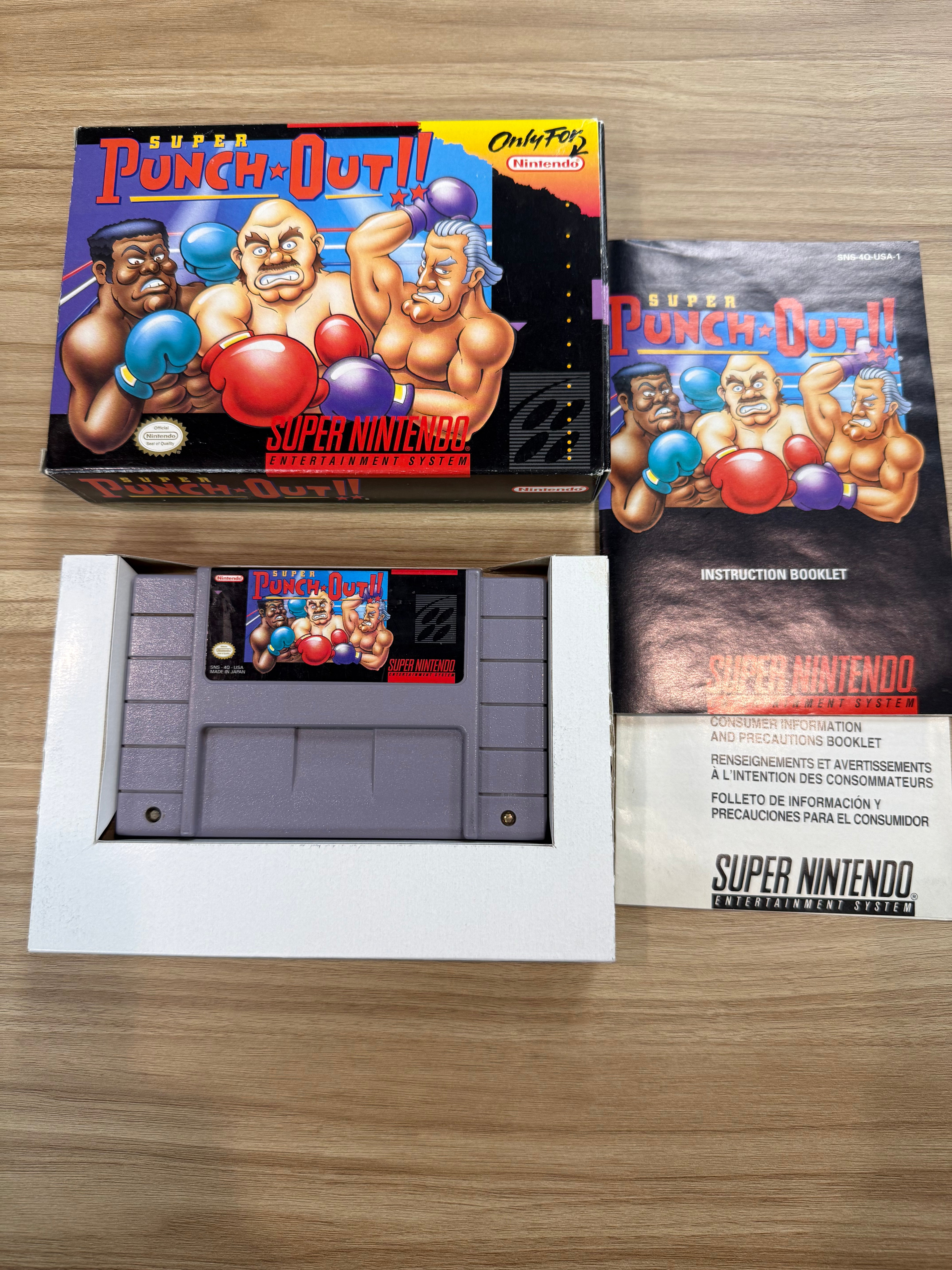 Super Punch Out - Nintendo SNES