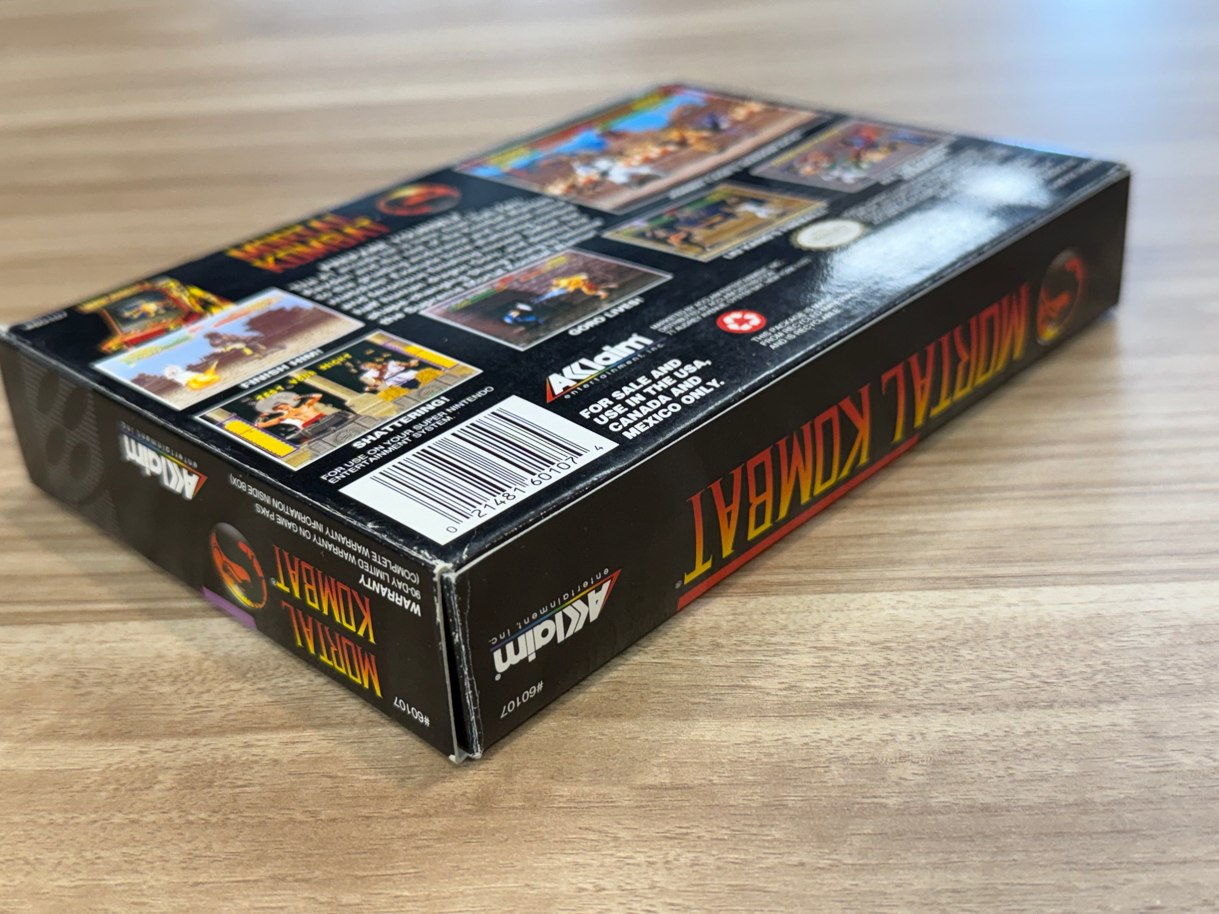 Mortal Kombat - Nintendo SNES