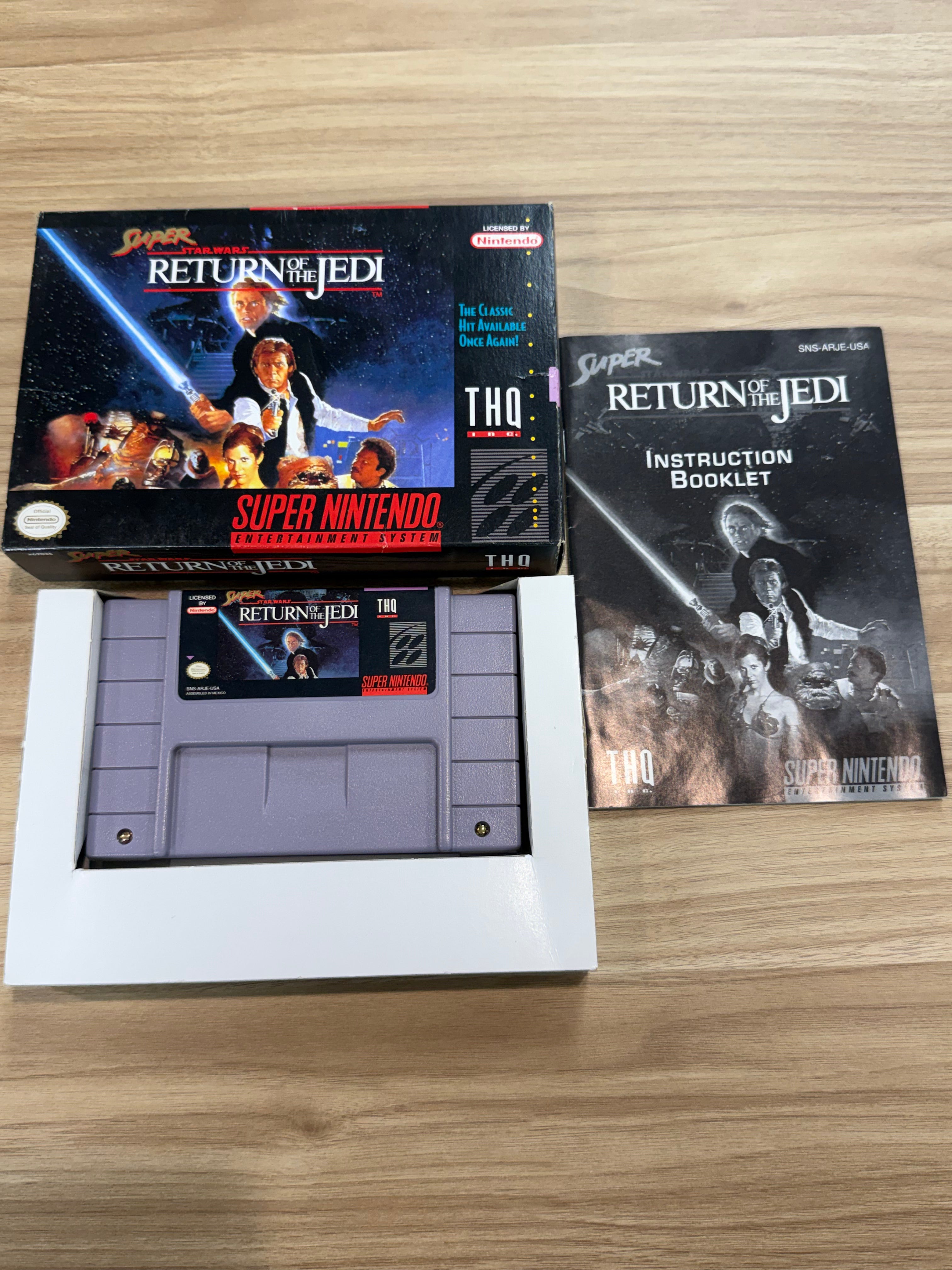 Super Star Wars Return of the Jedi - Nintendo SNES
