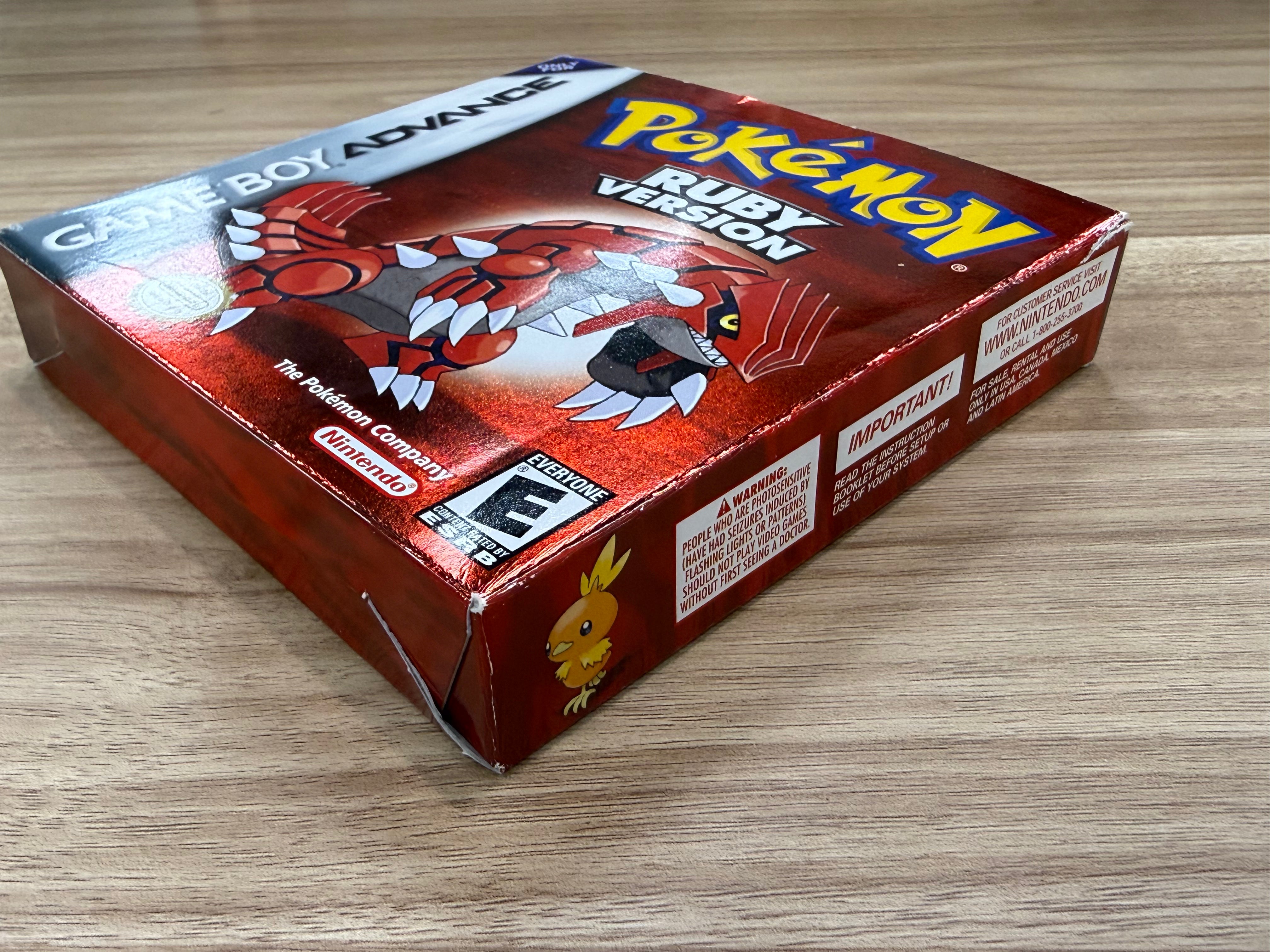 Pokemon Ruby: Complete - Nintendo Game Boy Advance-A
